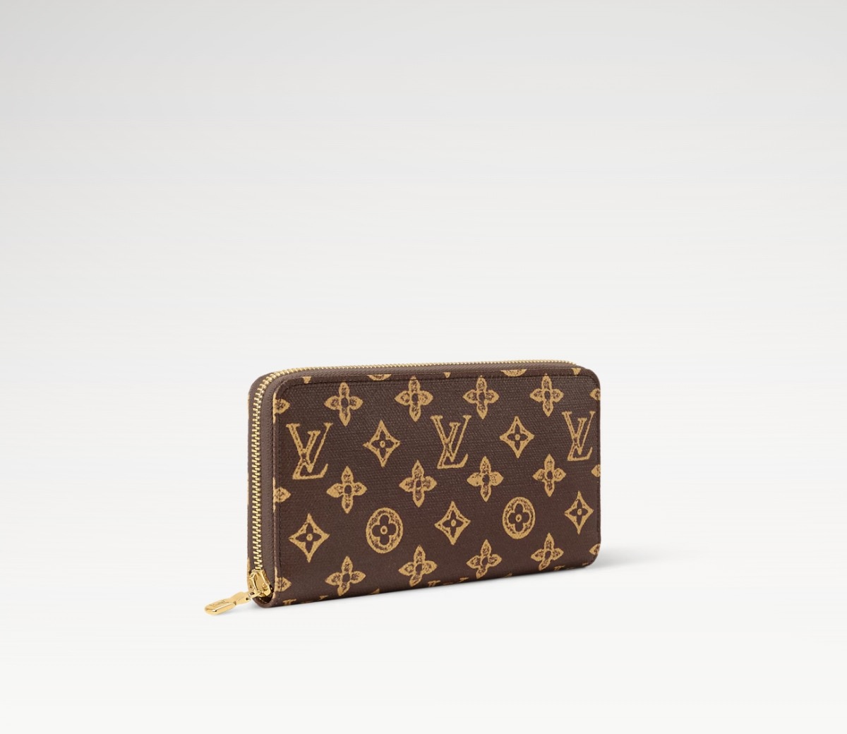 LV Style Brown Leather Wallet Bags detail image 2 from source 765197