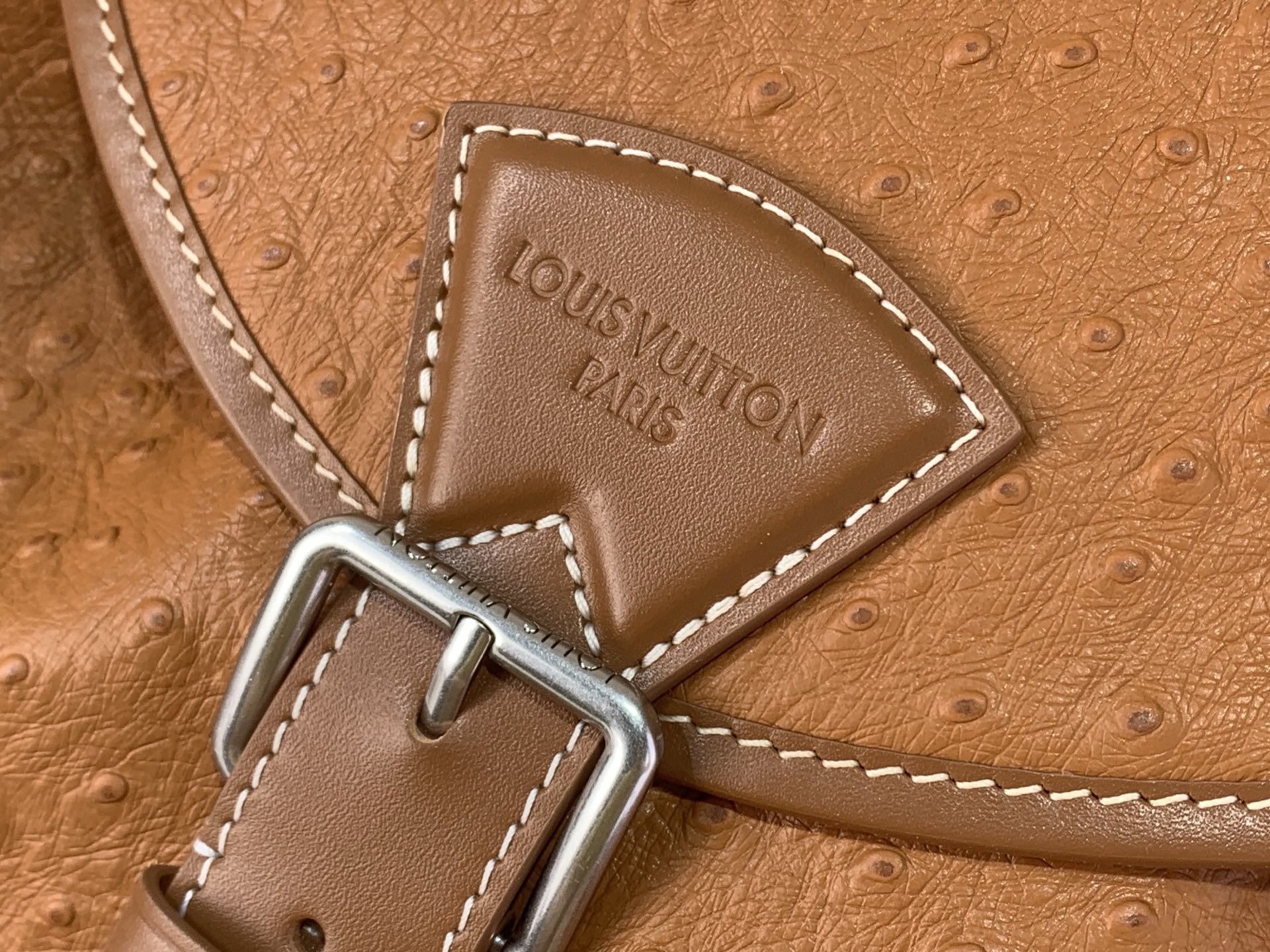 LV Style Brown Leather Backpack Bags Backpack detail image 5 from source 765175