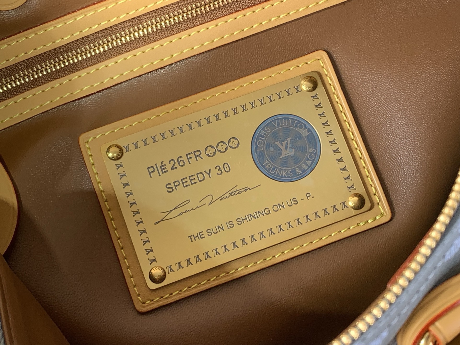 LV Style Beige Leather Shoulder Bag Bags Shoulder Bag detail image 8 from source 765172