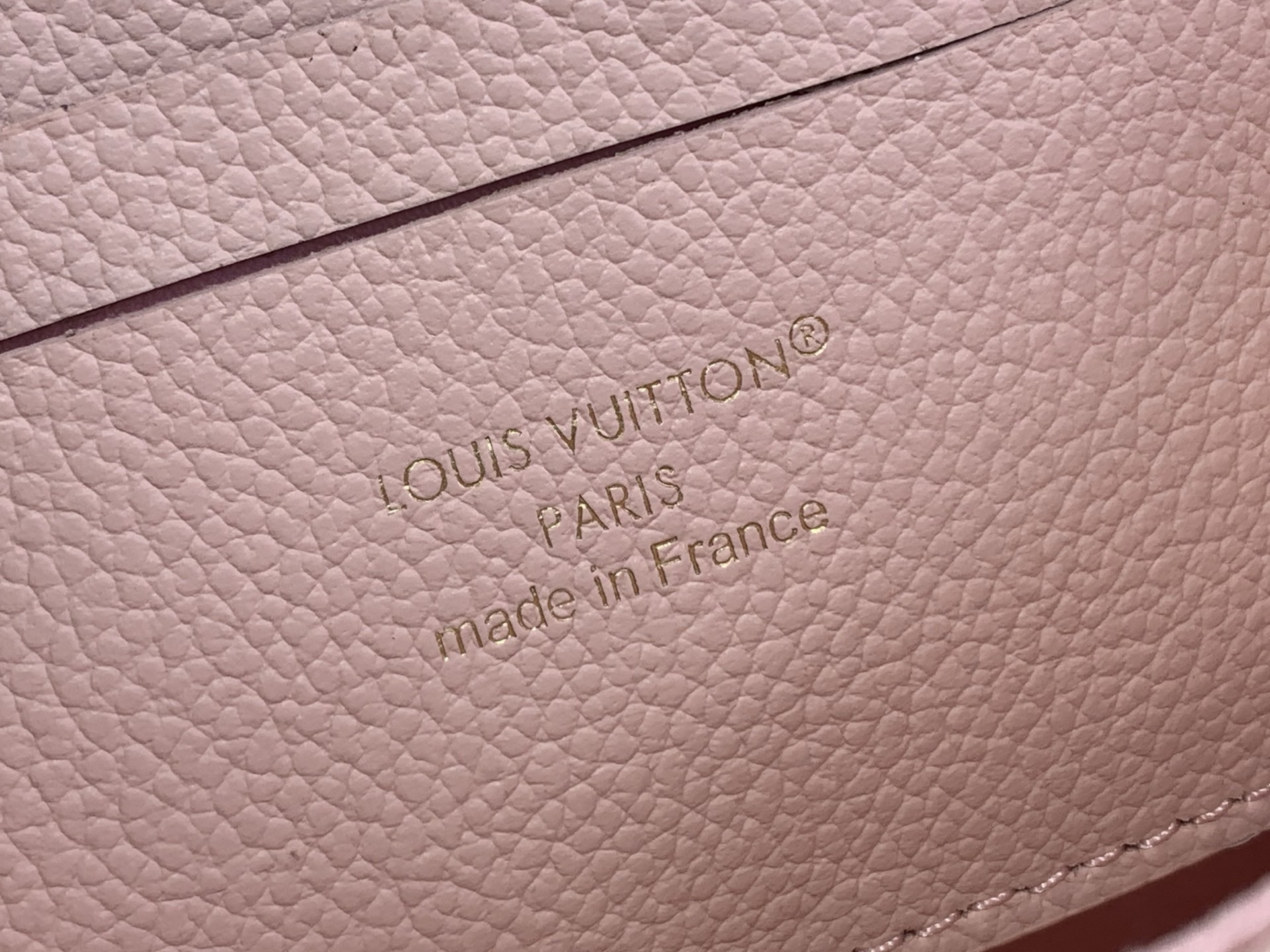 LV Style Beige Leather Top Handle Bag style reference detail image 8 from source 765173