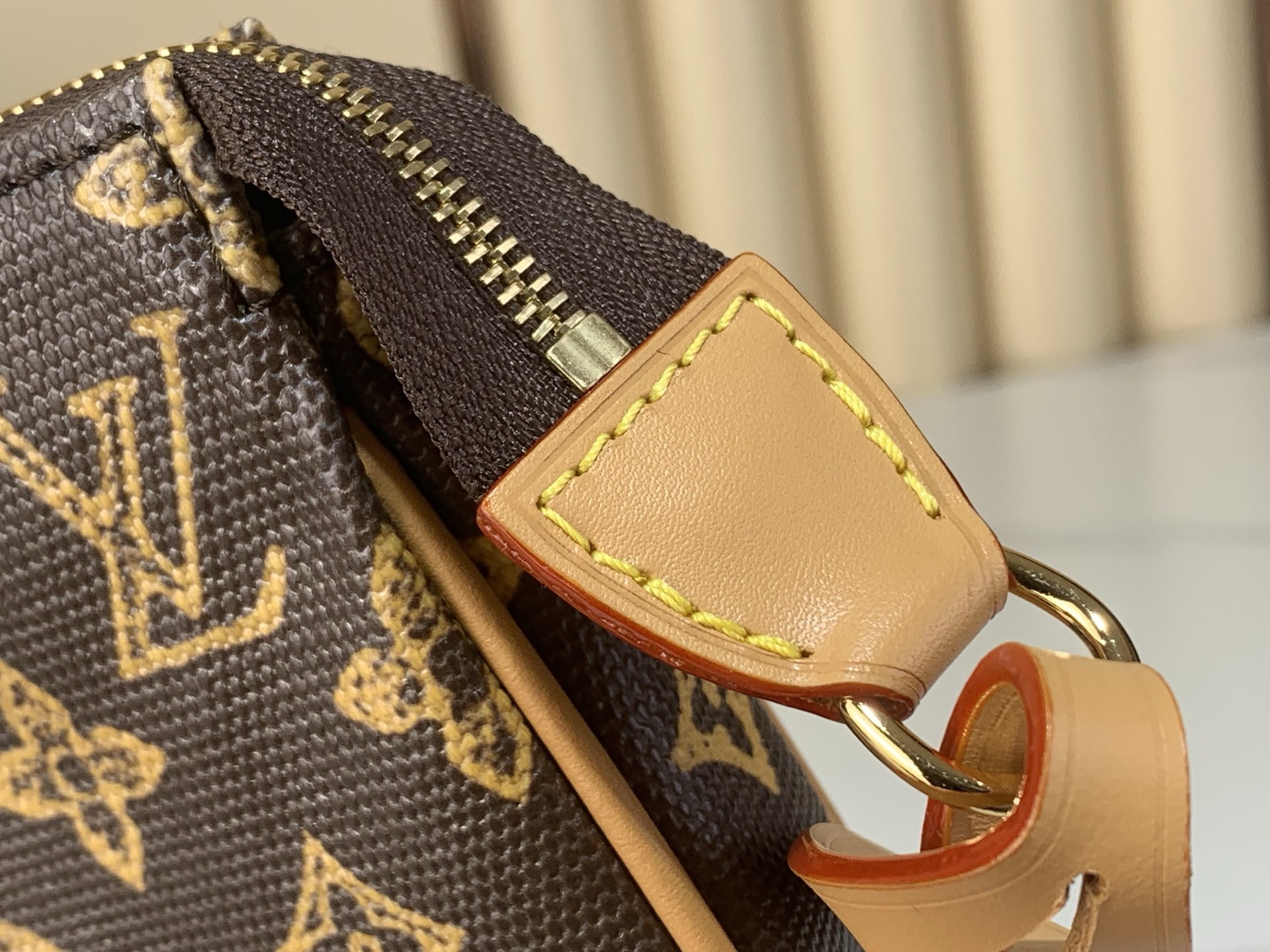 LV Style Brown Canvas Clutch Bags Clutch detail image 6 from source 770224
