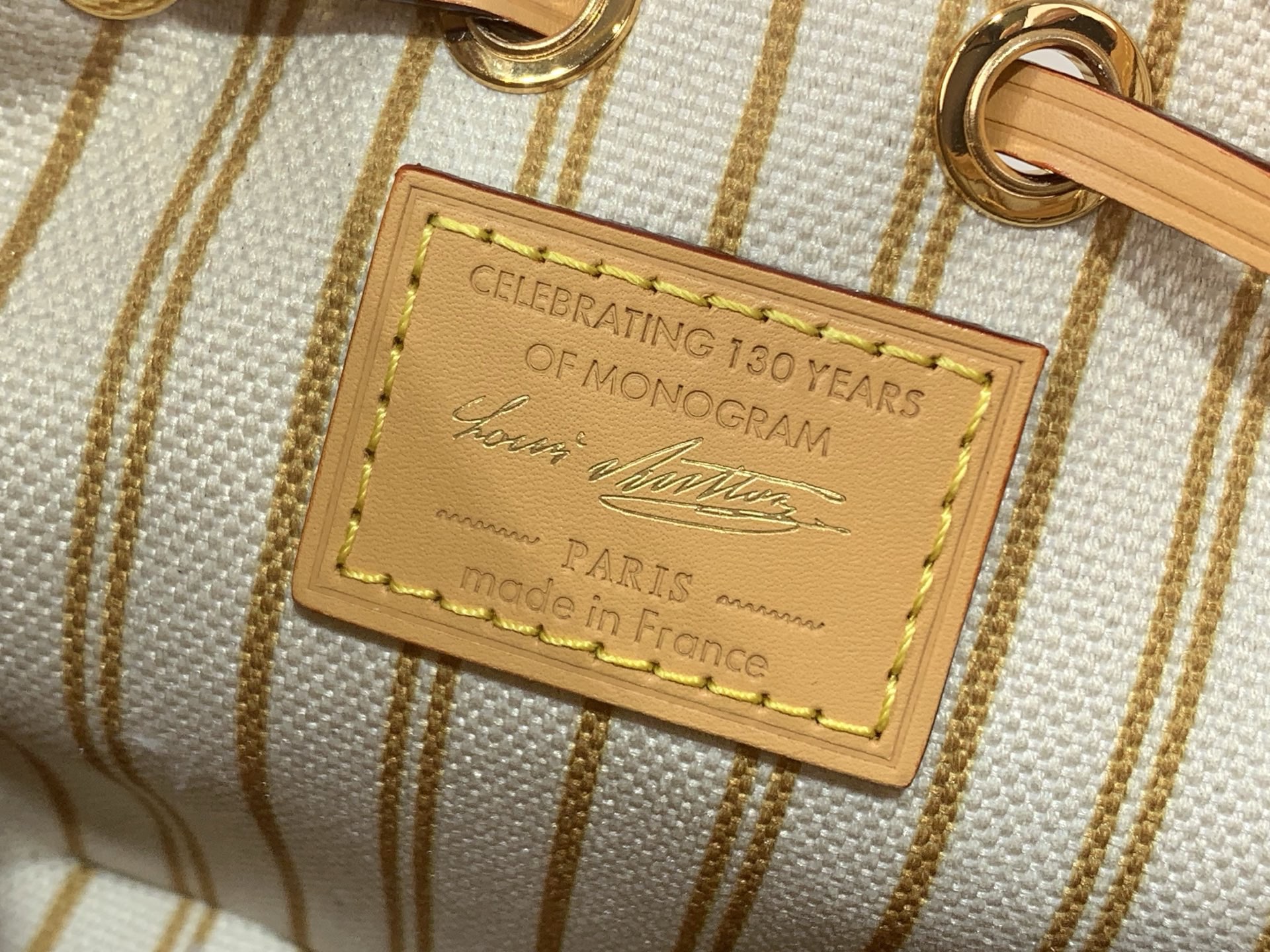 LV Style Brown Leather Top Handle Bag style reference detail image 8 from source 770223