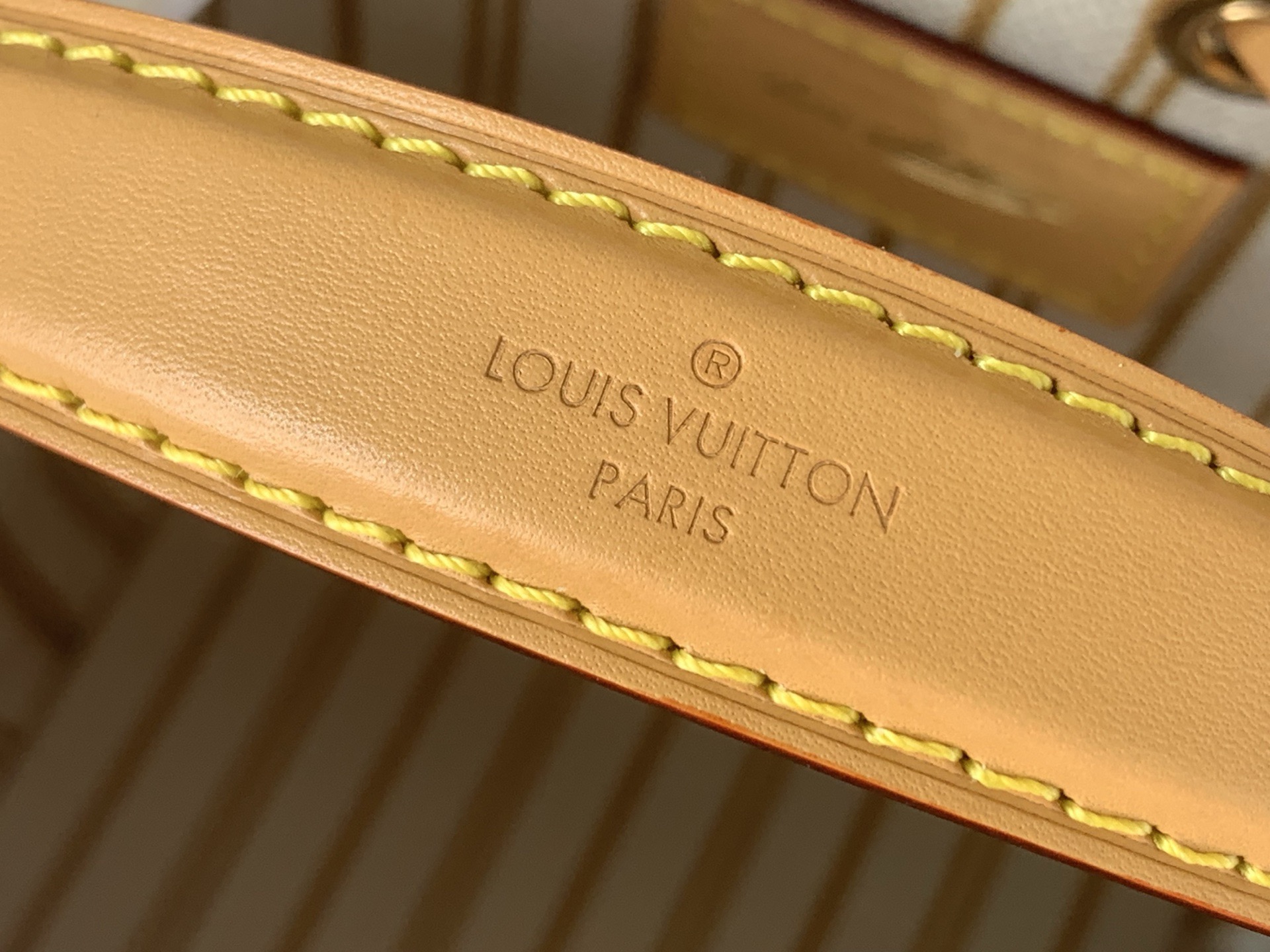LV Style Brown Leather Top Handle Bag style reference detail image 7 from source 770223