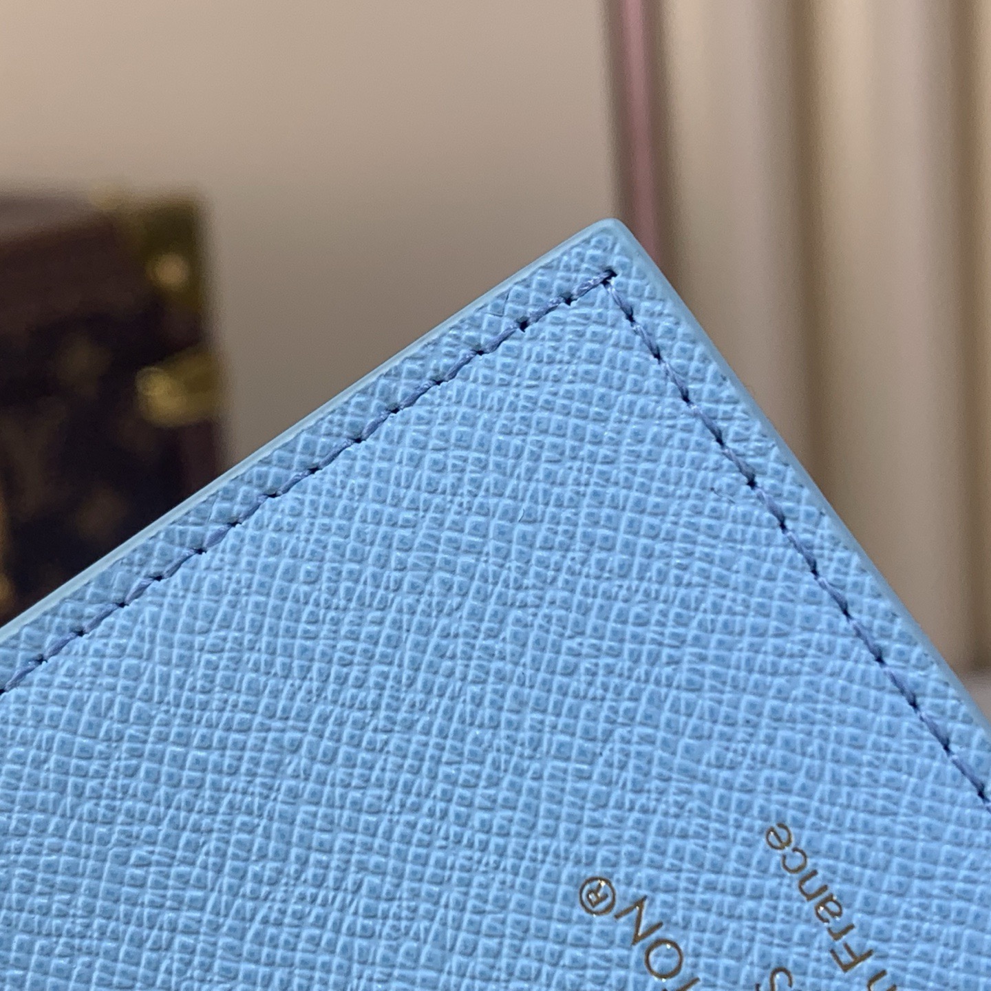 LV Style Beige Leather Wallet Bags detail image 7 from source 770237