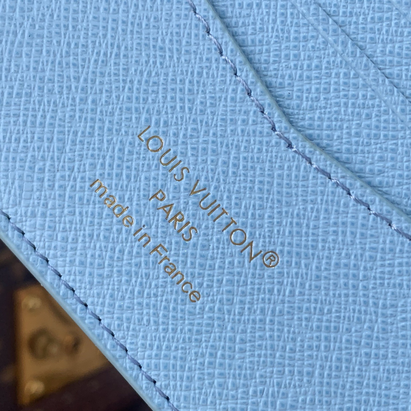 LV Style Beige Leather Wallet Bags detail image 5 from source 770238