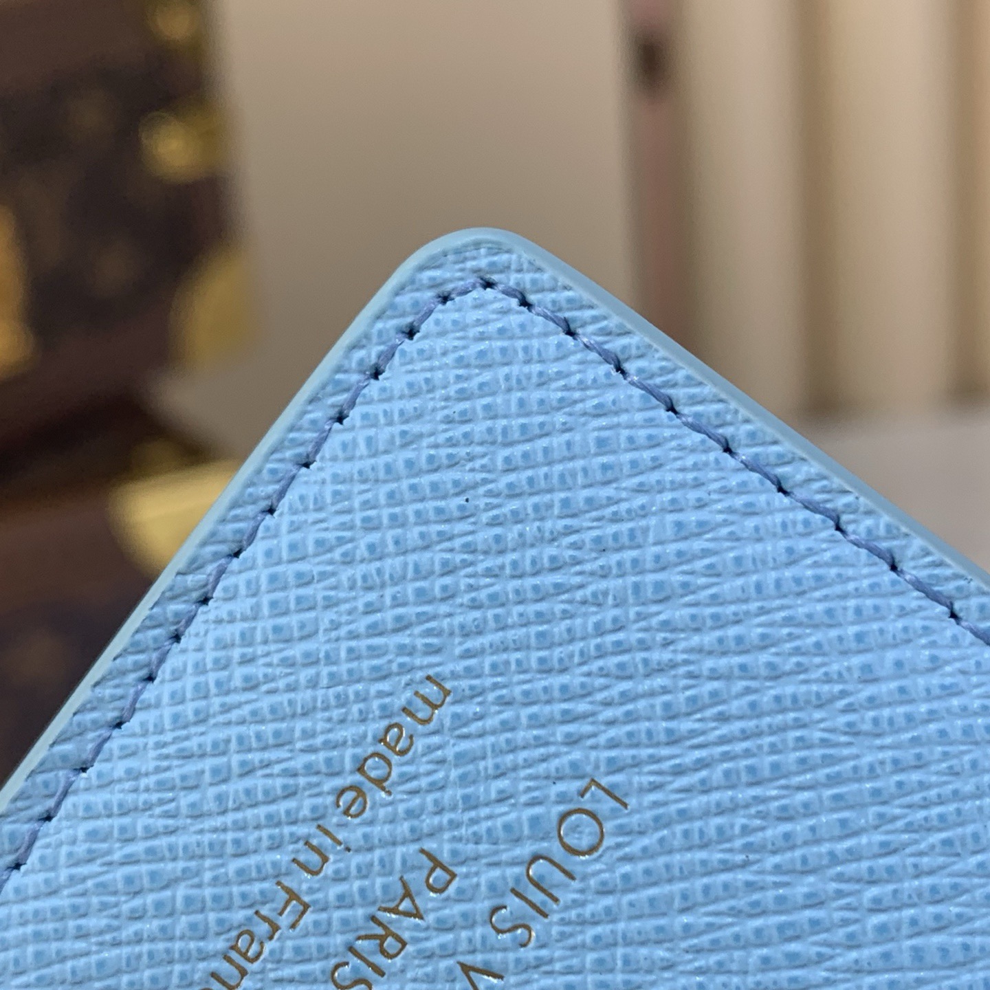 LV Style Beige Canvas Card Holder Bags Card Holder detail image 9 from source 770239