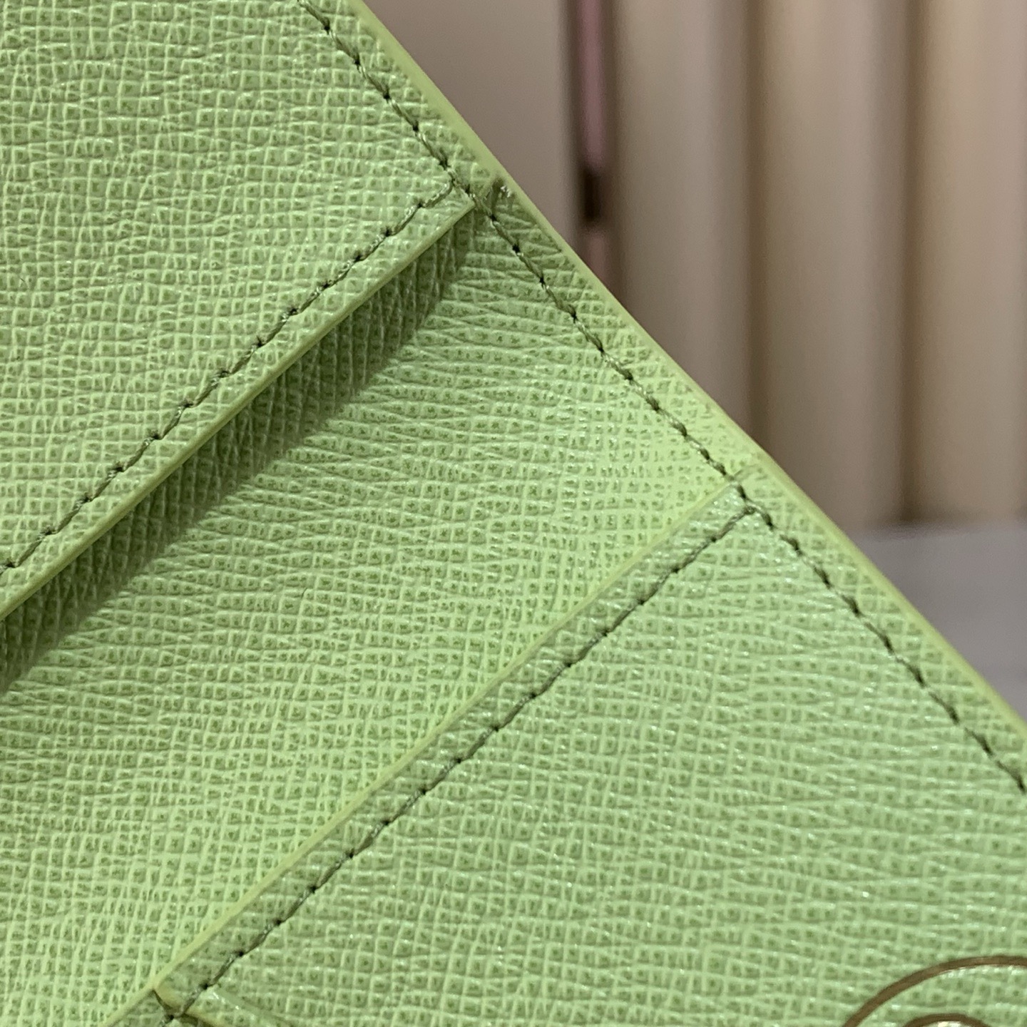 LV Style Beige Leather Wallet Bags detail image 8 from source 770241