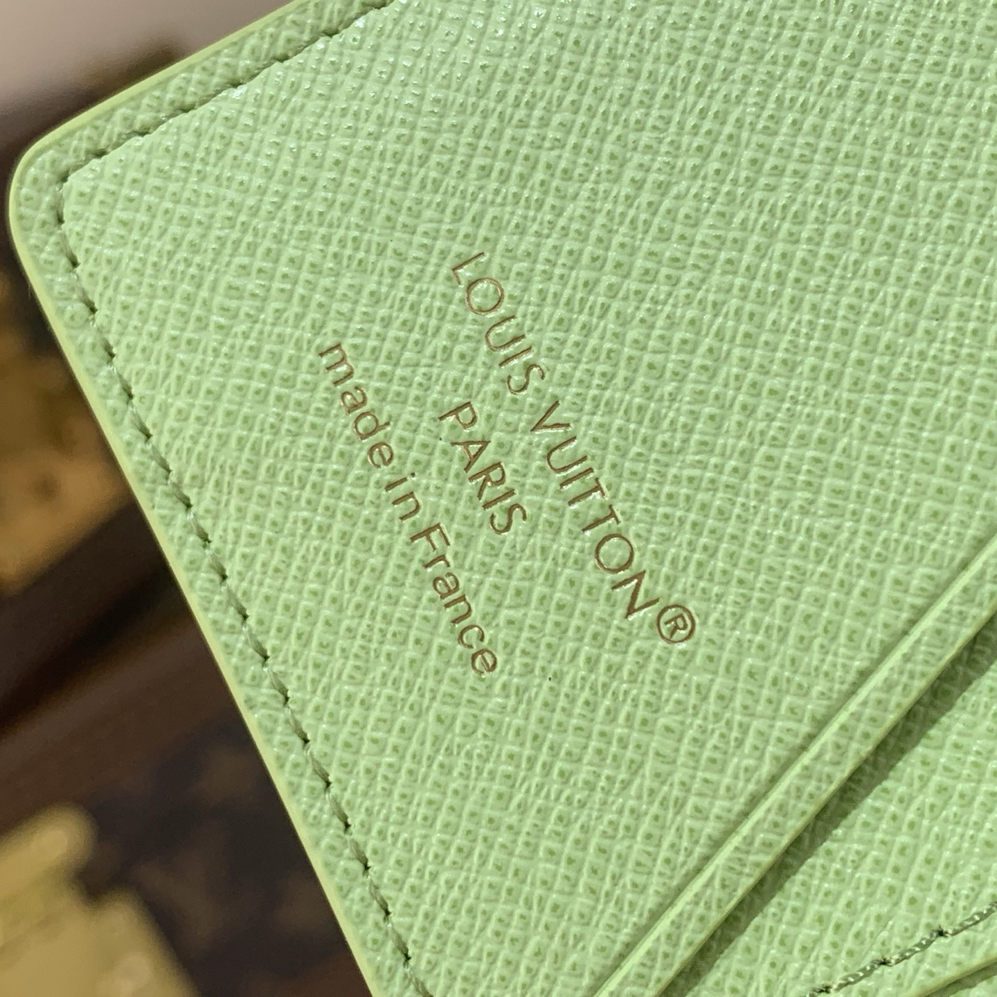LV Style Beige Canvas Card Holder Bags Card Holder detail image 7 from source 770243