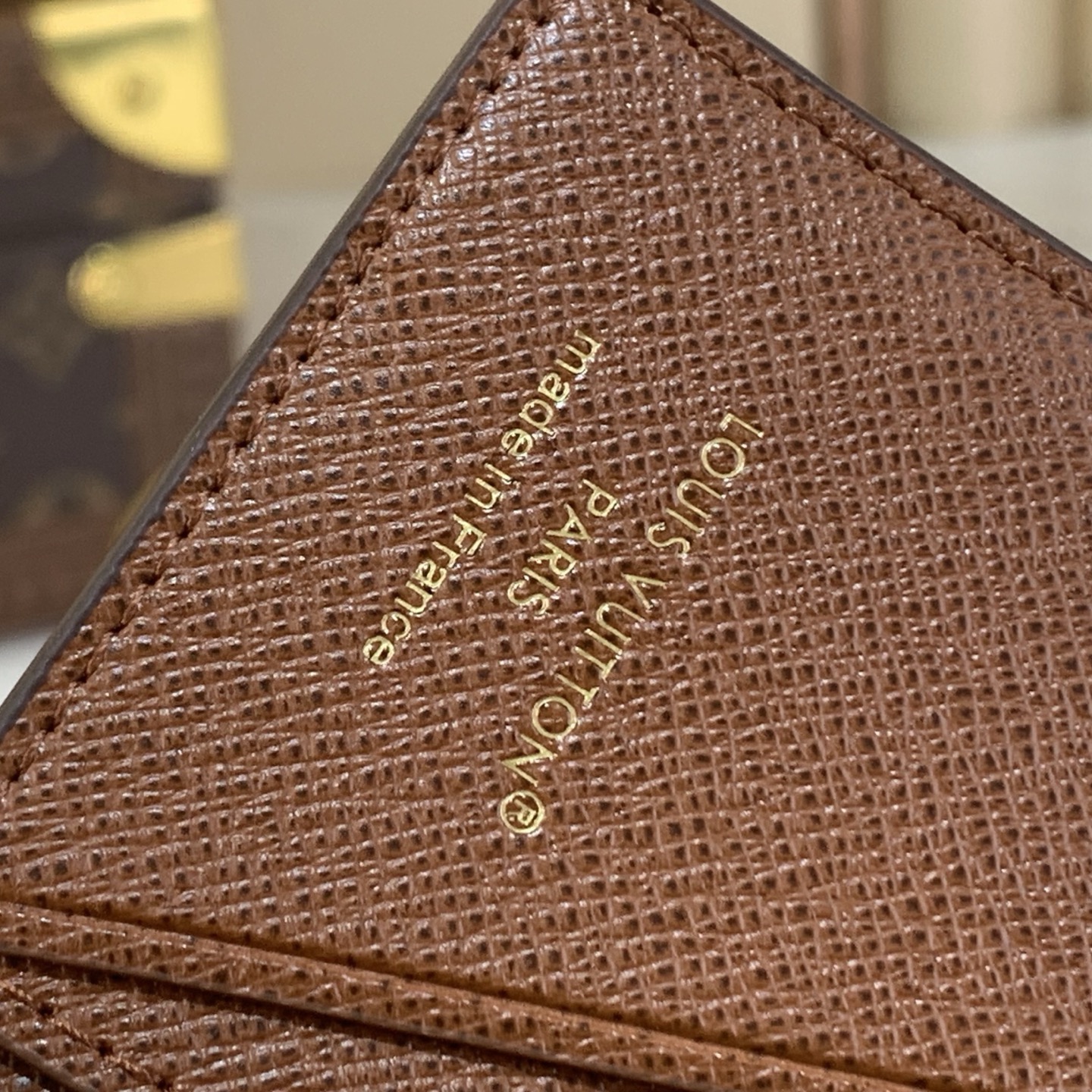 LV Style Beige Canvas Card Holder Bags Card Holder detail image 7 from source 770247