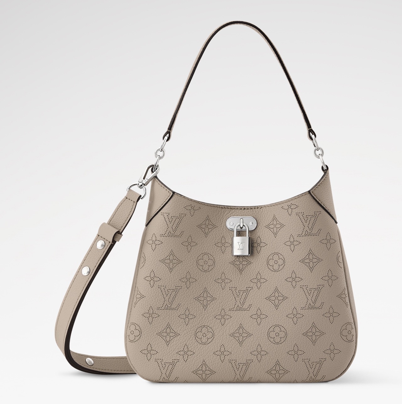 NO:762911,[ALL AROUND small handbag] m27336 taupe m28306 black m27459 off-white/hollow,19860909【ALL AROUND 小号手袋】 m27336 灰褐色 m28306 黑色 m27459 米白色 /镂空,,Bag