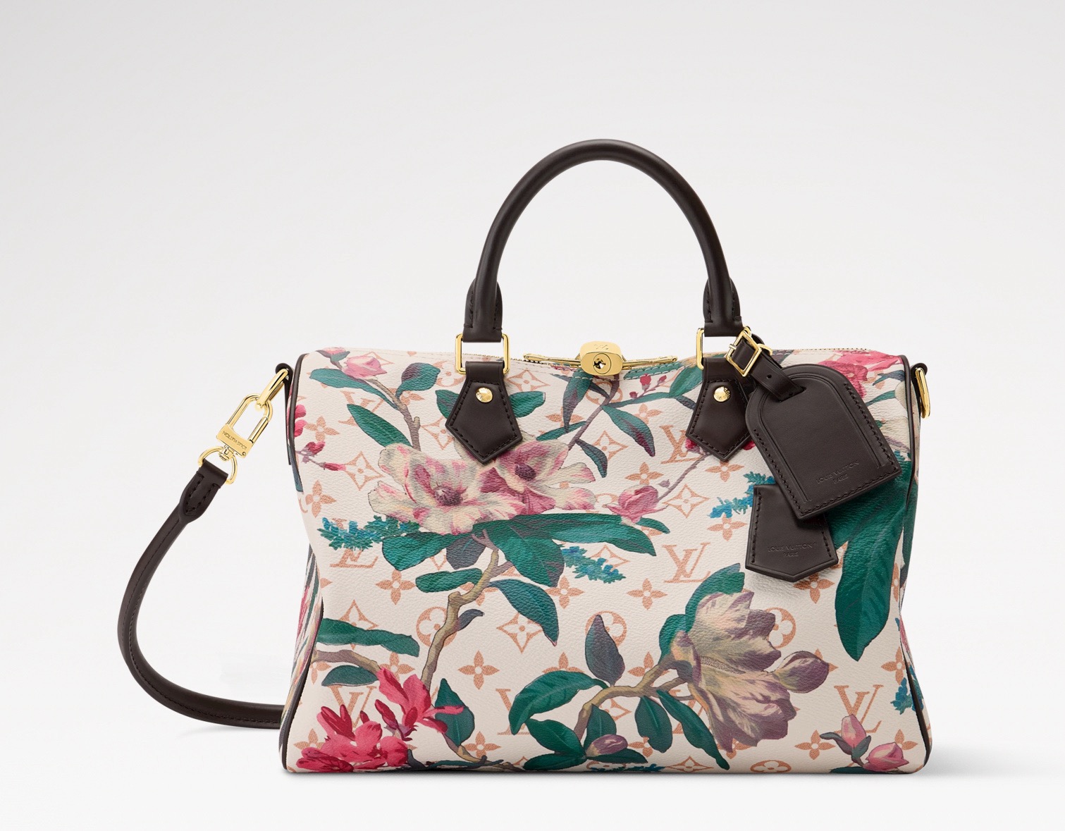 NO:763016,[SEEDY SOFT 30 Handbag] M29066 Flower Official Website Picture,19860909【SEEDY SOFT 30 手袋】M29066 花卉 官网图,,Bag