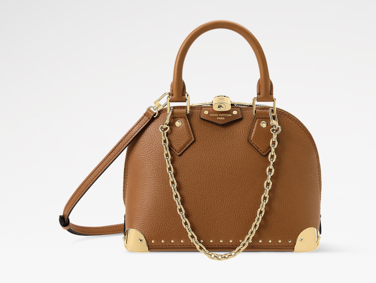 NO:766961,[Alma BB handbag] M29445 black M29091 brown (rivets),19860909【Alma BB 手袋】M29445黑 M29091棕（铆钉）,,Bag