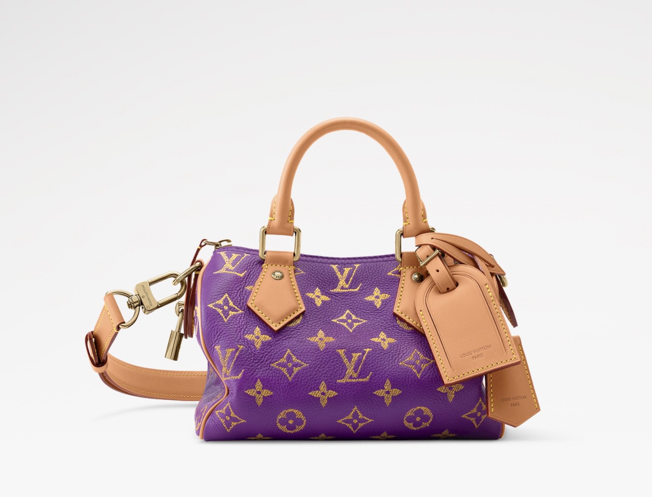 NO:812291,[SEEDY 9 BANDOULIRE 20 handbag] m28088 purple/embroidery official website picture,19860909【SEEDY 9 BANDOULIRE 20 手袋】 m28088 紫色/刺绣 官网图,,Bag