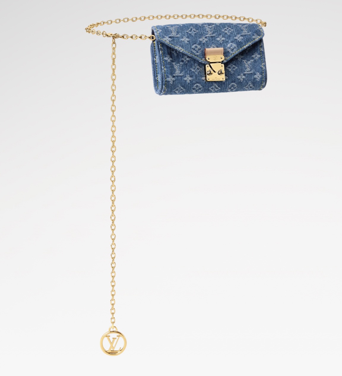 NO:812226,Top original item [OUCH METIS Belt] M4622Z Denim/Blue This ouch Metis 18 belt interprets a classic with a modern design, combining multiple functions and versatile style. The denim storage bag uses jacquard weaving technology to lay out the iconic Monogram pattern, which complements the chain design. The LV Circle logo decoration adds a finishing touch to the chain, and the detachable storage bag enriches the styling possibilities and flexibly interprets the versatile style. Size 13.5 x  8 cm.3814045 (height x width),,louis vuitton19860909顶级原单【OUCH METIS 腰带】 M4622Z 牛仔/蓝色 本款 ouch Metis 18腰带以现代设计演绎经典之作,糅合多重功能与百搭风尚.丹宁布收纳袋以提花编织工艺铺陈标志性 Monogram 图案,与链条设计相得益彰.LV Circle 标识装饰为链条增添点睛一笔,可拆式收纳袋丰富造型可能,灵活诠释百变型格. 尺寸13.5 x 8 厘米.3814045 (高 x 宽),,louis vuitton,Bag