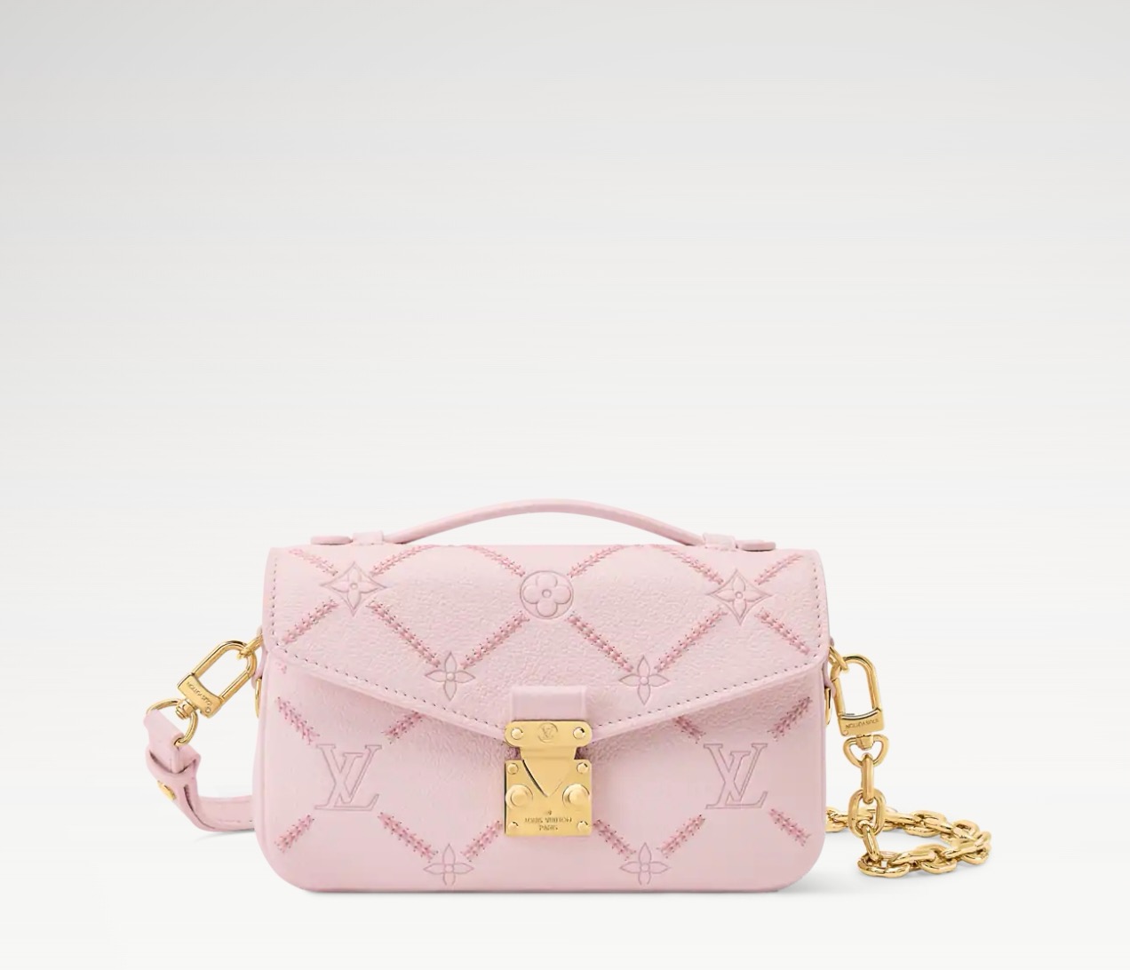 NO:851572,[ochette Metis East-West Postman Handbag] M29488 Pink/Embroidery,19860909【ochette Metis East-West 邮差手袋】M29488 粉色/刺绣,,Bag