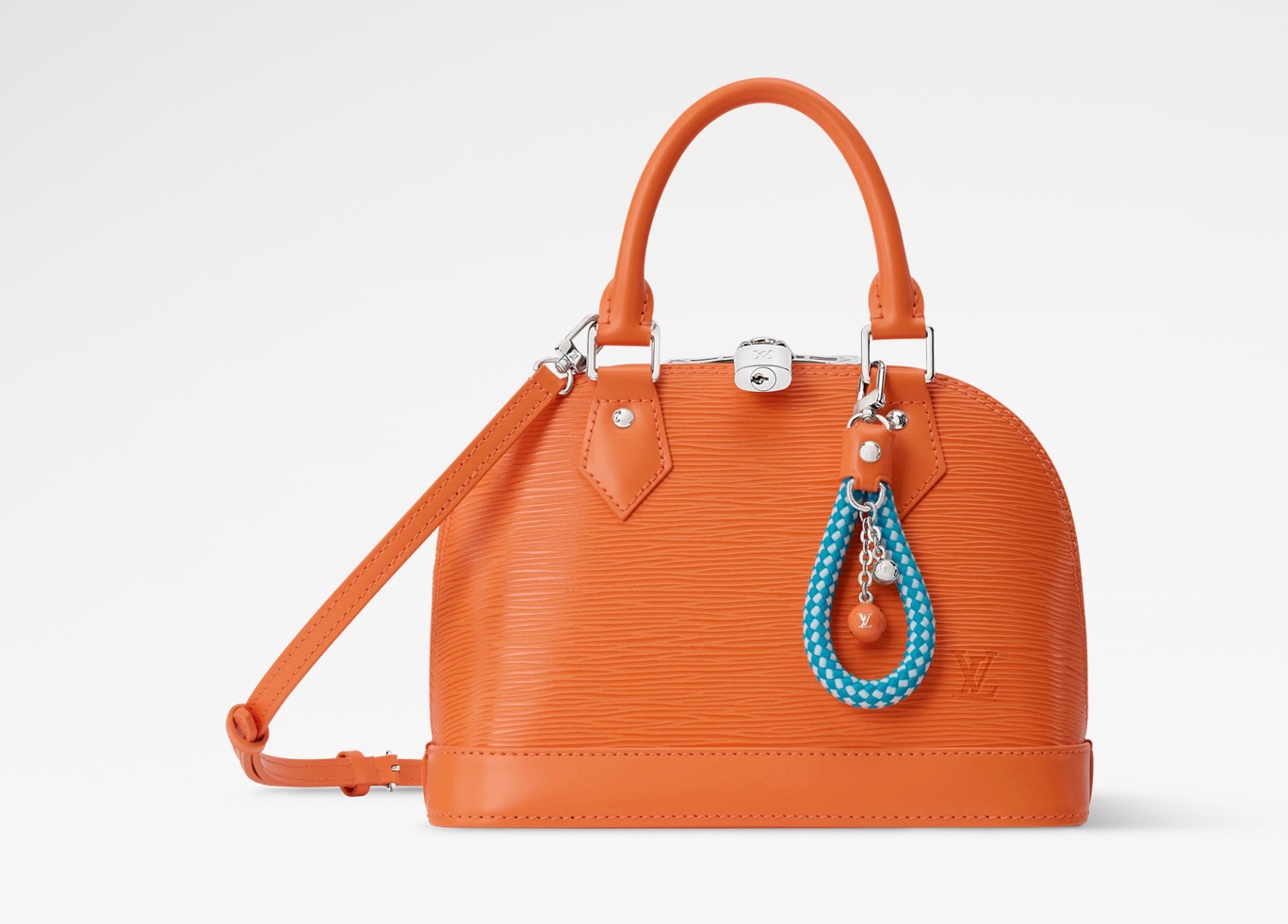 NO:852165,Top original order [ALMA BB handbag] m29125 blue/water ripple m28902 rose red m28903 orange This Ei Rainbow capsule series Alma BB  The handbag captures the iconic color matching of Louis Vuitton's 'City Guide', highlighting its cutting-edge and dynamic style. The st is made of the brand's classic leather, showing a retro glossy texture, and the cord bag is embellished with enamel ball decoration. It is paired with the iconic key bag and padlock, making it a daily item that can be carried in a variety of ways.  This collection of masterpieces comes with exclusive packaging, imbued with the charming style of the Côte d'Azur. It comes with limited edition charms and the brand's iconic beach hut handbag, allowing you to enjoy the leisurely fun of midsummer - limited edition, subject to availability. Dimensions 23.5 x 17.5 x 11.5 cm 7318085 (length x height x width),, louis vuitton19860909顶级原单【ALMA BB 手袋】 m29125 蓝色/水波纹 m28902 玫红色 m28903 橙色 本款 Ei Rainbow 胶囊系列 Alma BB 手袋撷取路易威登《城市指南》的标志性配色,彰显新锐活力风范.st选用品牌经典皮革打造,呈现复古光泽质感,线绳包饰上缀以珐琅球形装饰.搭配标志性钥匙包和挂锁,成就背携方式多样的日常单品. 本系列臻作搭配专属包装,浸染蔚蓝海岸的迷人风情,随附限定挂饰与品牌标志性海滩小屋手袋,尽揽盛夏悠然意趣——限量呈献,售完即止. 尺寸23.5 x 17.5 x 11.5 厘米 7318085 (长度 x 高 x 宽),,louis vuitton,Bag