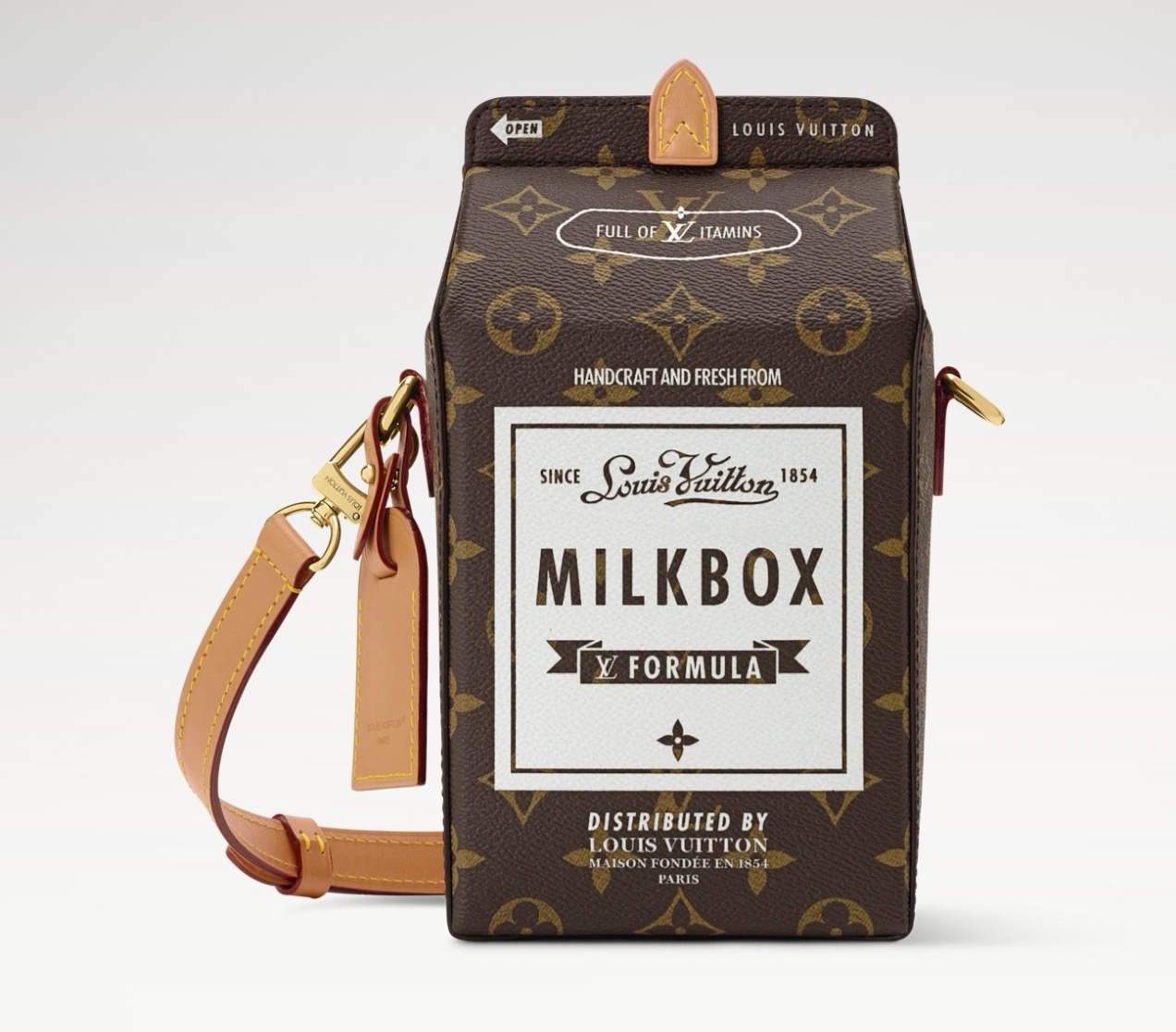 NO:879839,【Milk handbag】M29326 presbyopia (milk box),19860909【Milk 手袋】M29326老花（牛奶盒）,,Bag