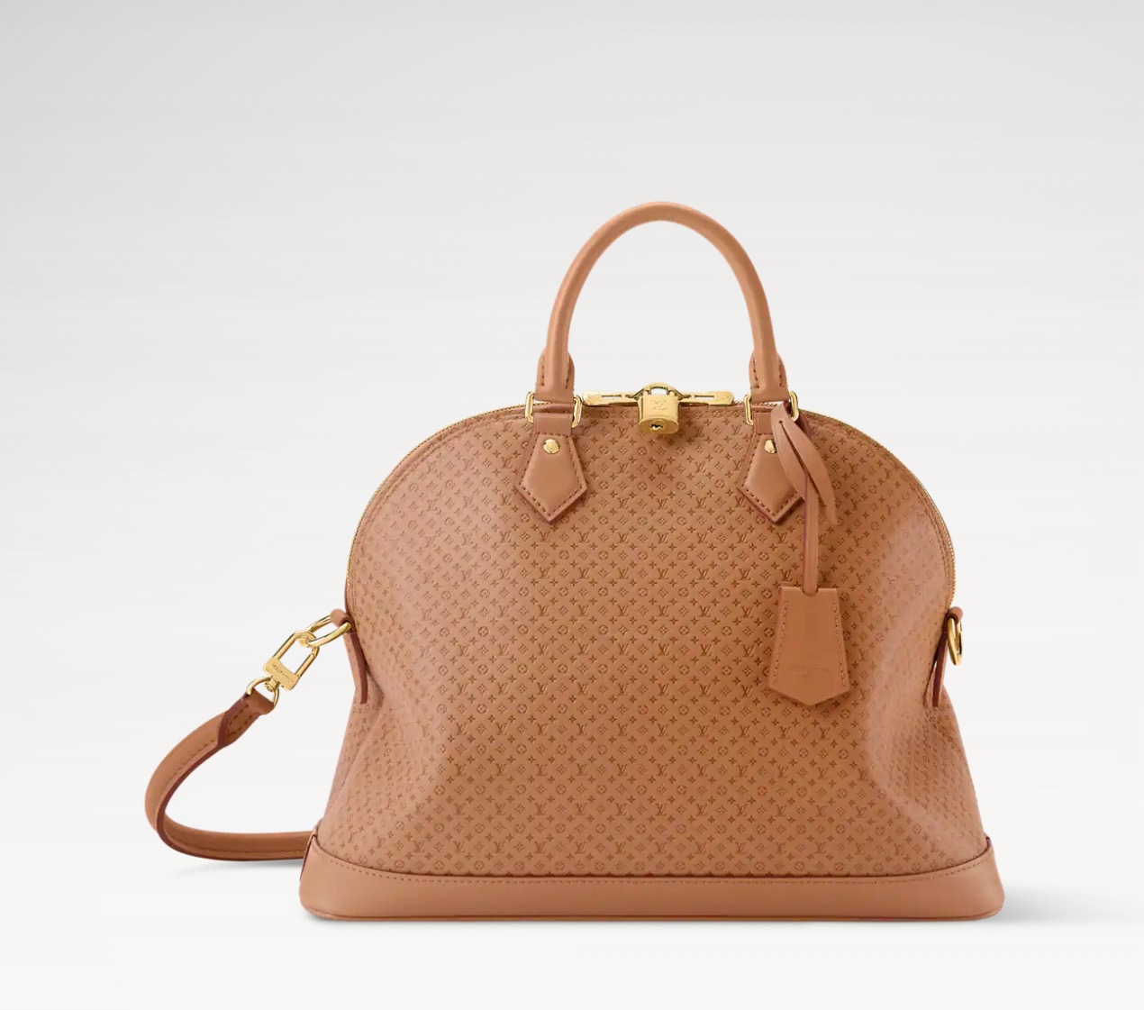 NO:879711,[Alma MM Soft handbag] M28517 brown (small embossed) steel hardware,19860909【Alma MM Soft 手袋】M28517 棕色（小字压花）钢五金,,Bag