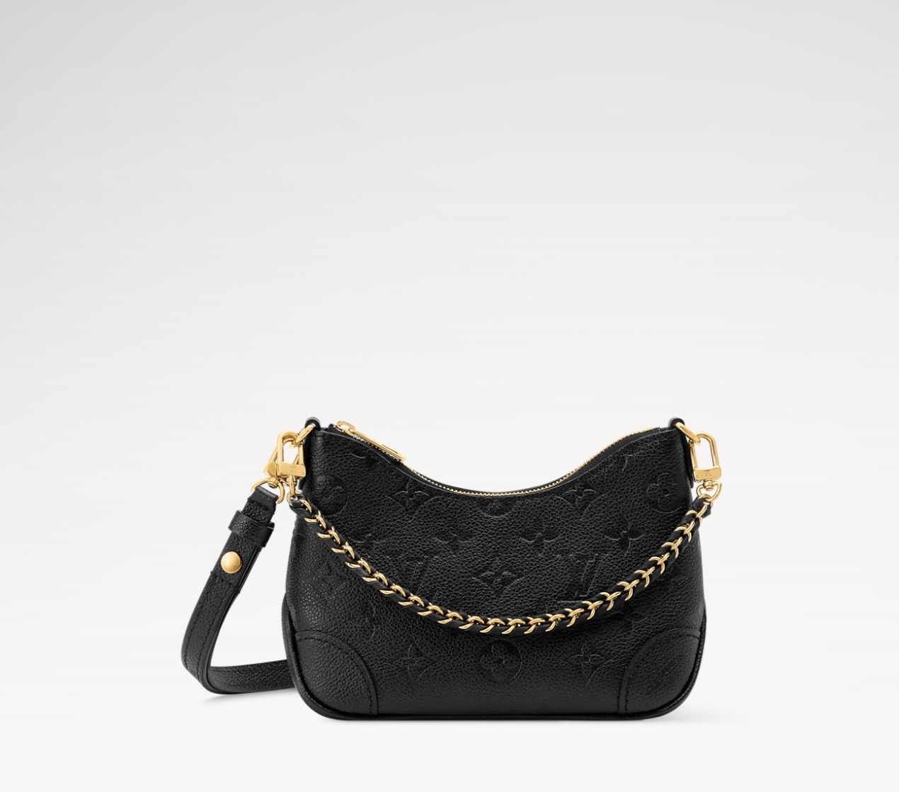 NO:879691,[Nano Boulogne horn handbag] M28427 black embossed,19860909【Nano Boulogne 牛角手袋】M28427 黑色压花,,Bag