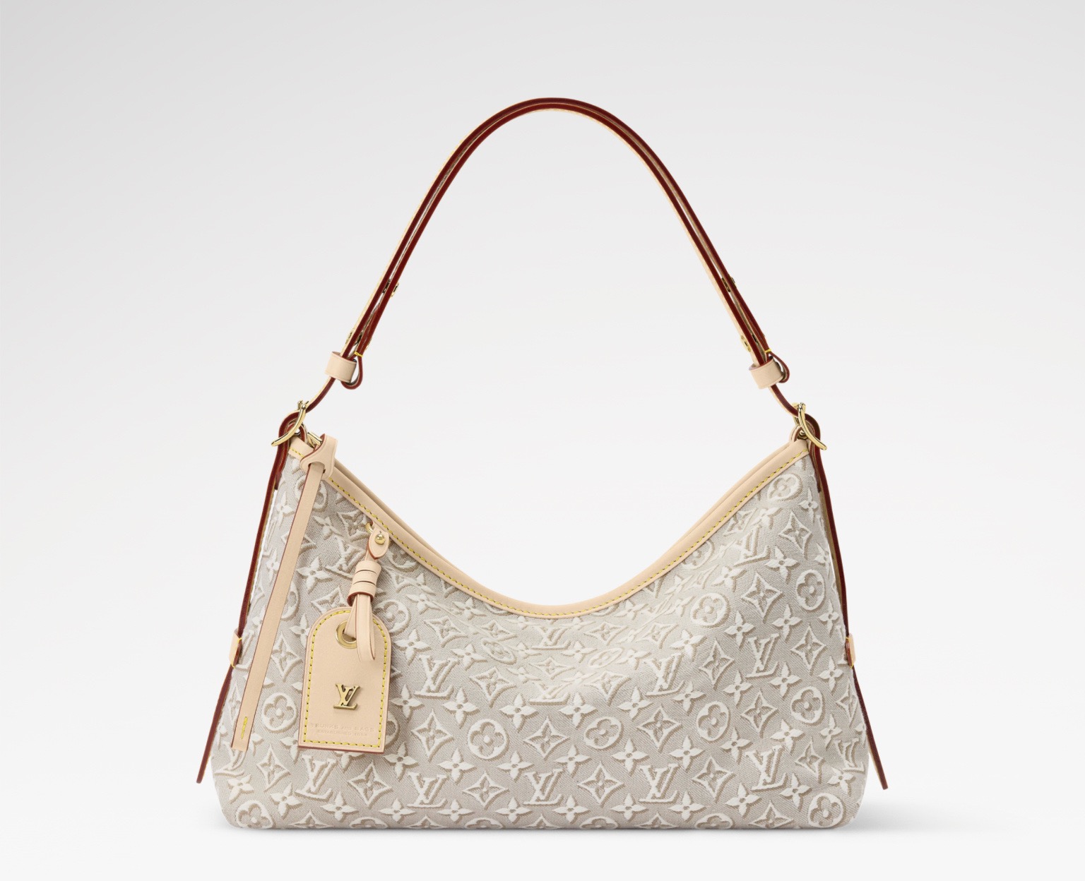 NO:879757,The top original order [CARRYALL EAST WEST handbag] M2A136 white/jacquard 2026 early autumn series interprets the Monogram Emblème Lt version of the Carryall East-West handbag, showing unique ingenuity with embroidery strokes. The jacquard canvas color is inspired by Louis Vuitton's traditional hard box wood, and the cowhide leather trim is infused with exquisite texture. The cotton lining is equipped with an exclusive LV label, and the iconic address plate can be removed at will. Size 36  x 19 x 10 cm.5416065 (length x height x width),,louis vuitton,louis vuitton,cowhide19860909顶级原单【CARRYALL EAST WEST 手袋】M2A136 白色/提花 2026 早秋系列演绎 Carryall East-West 手袋的 Monogram Emblème Lt版本,以刺绣笔触彰显别致匠心.提花帆布配色灵感源自路易威登传统硬箱木材,牛皮革饰边注入考究质感,棉质内衬配有专属 LV 标签,标志性地址牌可随心取下. 尺寸36 x 19 x 10 厘米.5416065 (长度 x 高 x 宽),,louis vuitton,louis vuitton,cowhide,Bag