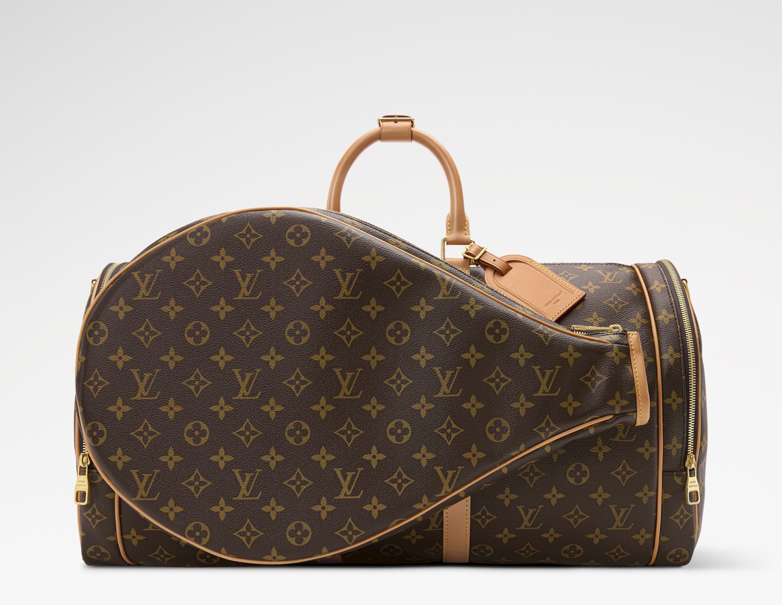 NO:894154,Top original order [KEEPALL TENNIS 50 travel bag] m28848 This Keepall Tennis ks travel bag combines Monogram canvas and cow leather, with a spacious configuration and exquisite details to reshape the classic design launched by the brand in 2010. The detachable racket cover is placed on both sides and can be turned into a practical side bag. Dimensions 52 x 30 x 23 cm 891981050 (length x height x width),,cowhide19860909顶级原单【KEEPALL TENNIS 50 旅行袋】m28848 本款 Keepall Tennis ks旅行袋融合 Monogram 帆布和牛皮革,以宽敞构型与考究细节重塑品牌于 年推出的经典设计.可拆卸球拍套栖身两侧,可化作实用侧袋. 尺寸52 x 30 x 23 厘米 891981050 (长度 x 高 x 宽),,cowhide,Bag
