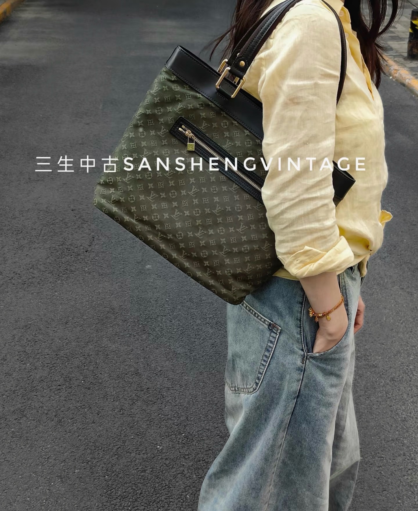 NO:919627,[Lucille large handbag] M92609 M92679 M92681 M92683 M92677 green/green lining,19860909【Lucille 大号手提袋】 M92609 M92679 M92681 M92683 M92677 绿色/绿内里,,Bag