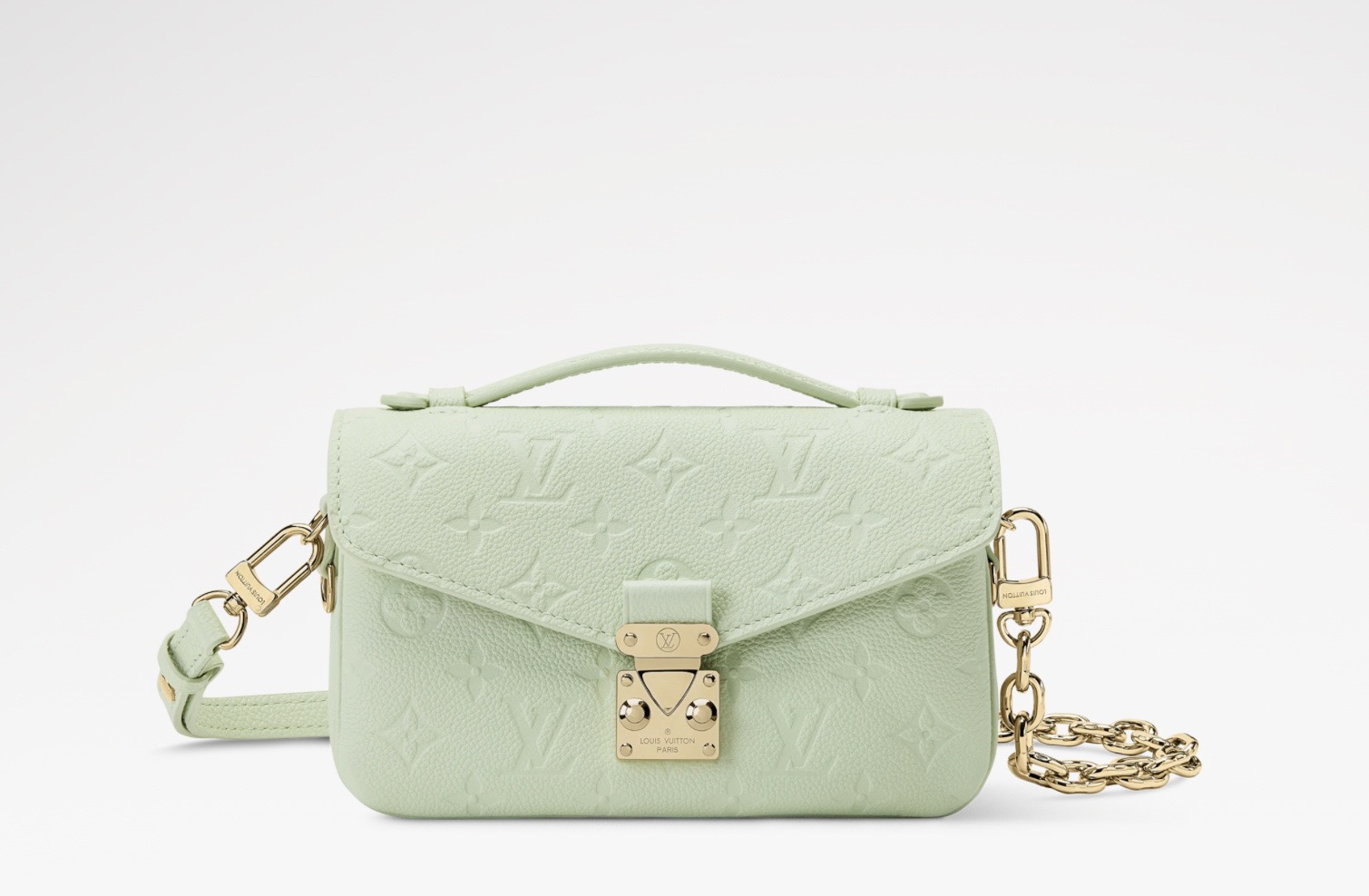 NO:919705,[OCHETTE MTIS EAST-WEST handbag] M2A339 mint green official website picture,19860909【OCHETTE MTIS EAST-WEST 手袋】M2A339 薄荷绿 官网图,,Bag