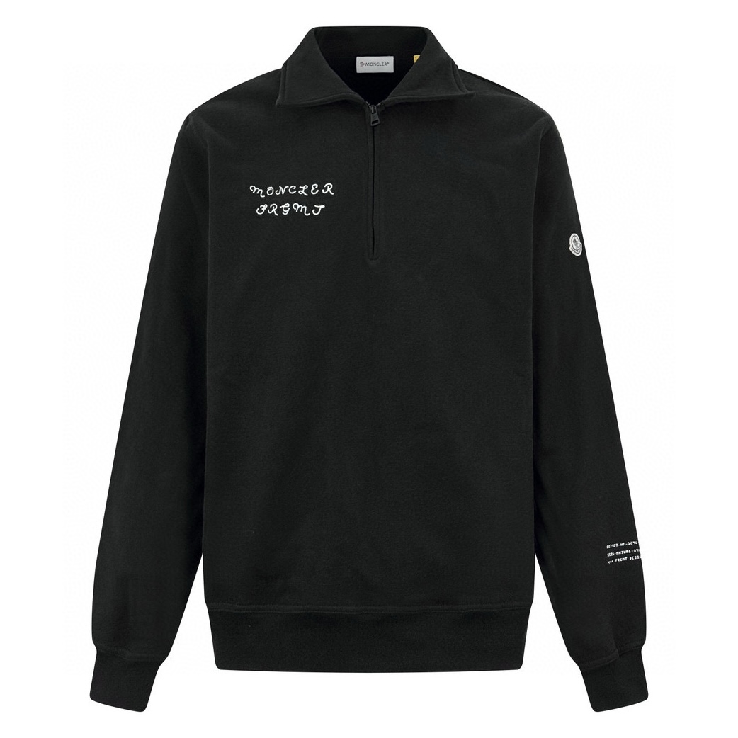 【Suministro exclusivo】 Sudadera con cuello de solapa de Moncler en colaboración con Hiroshi Fujiwara. Original comprado…