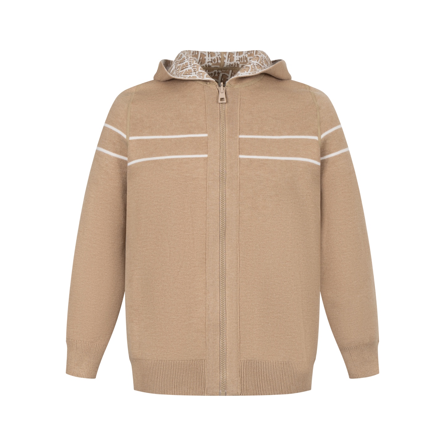 CD Oblique Reversible Cashmere Knit Jacket, Iconic Style and Comfort