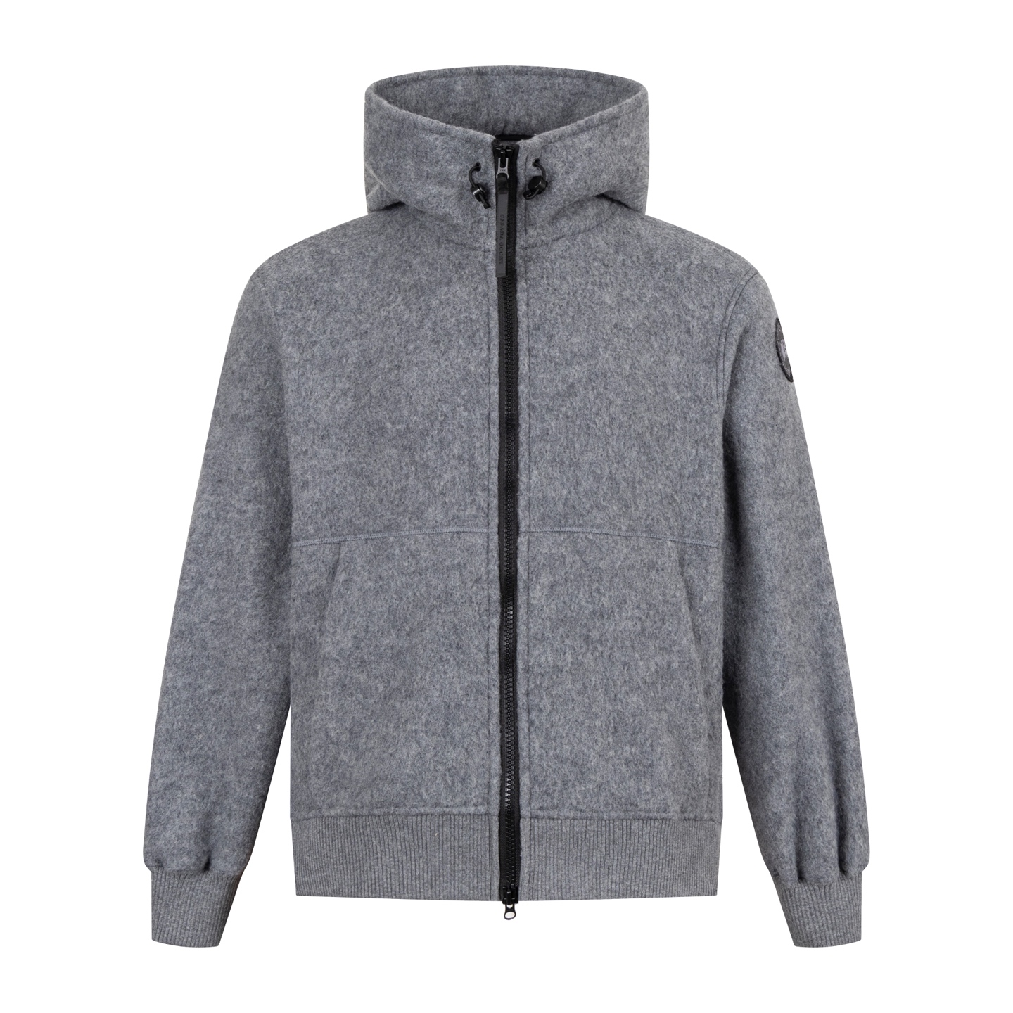 [Suministro exclusivo] Canada Goose Gran Oca abrigo con capucha de lana y paño. Tallas: S/M/L/XL