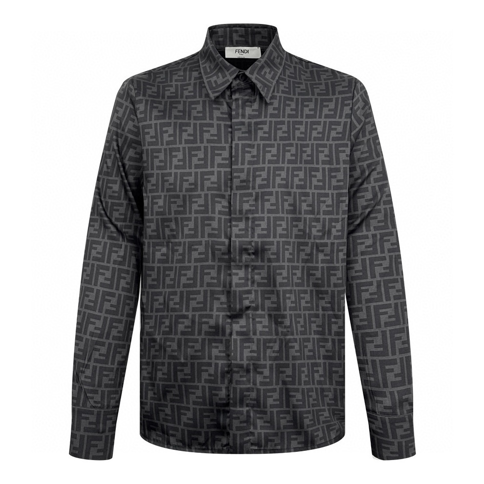 【Suministro exclusivo】 FD Camisa de manga larga FF de impresión completa (negro). Original comprado por 14,200 para des…