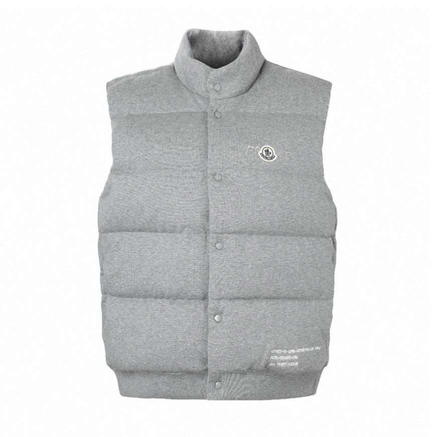 【Suministro exclusivo】 Chaleco de plumón Moncler colaboración con Hiroshi Fujiwara. El tejido utiliza 90% plumón de pat…