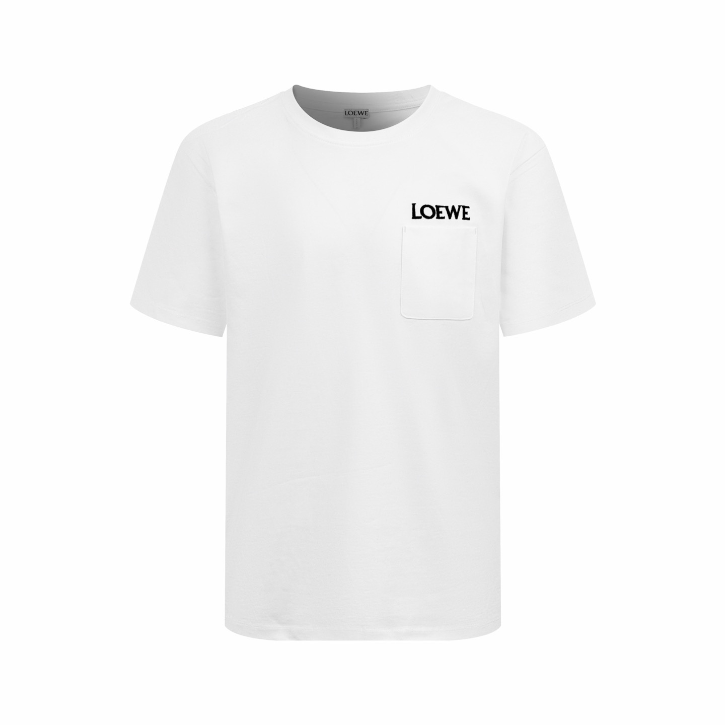Loewe Loewe 26SS 口袋字母刺绣短袖白色