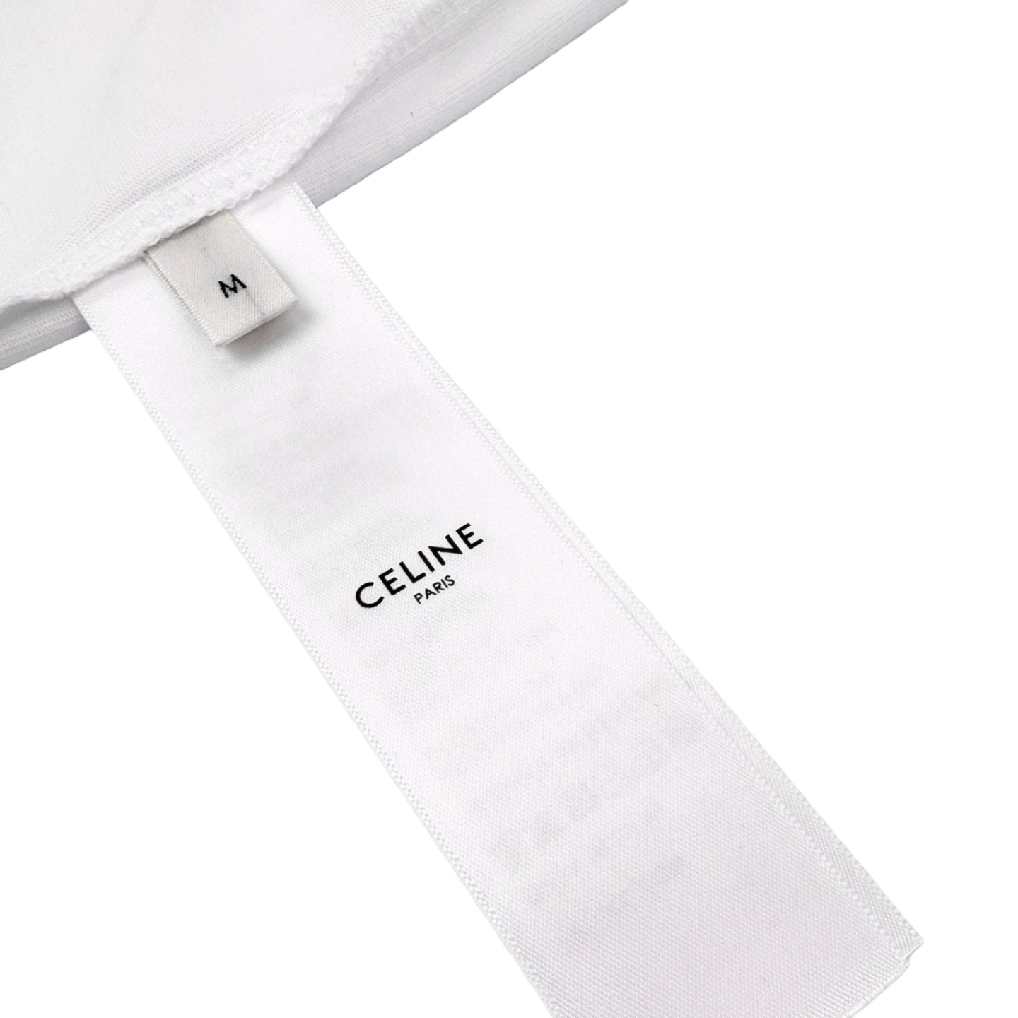 Celine Celine 25FW 描边字母短袖白色