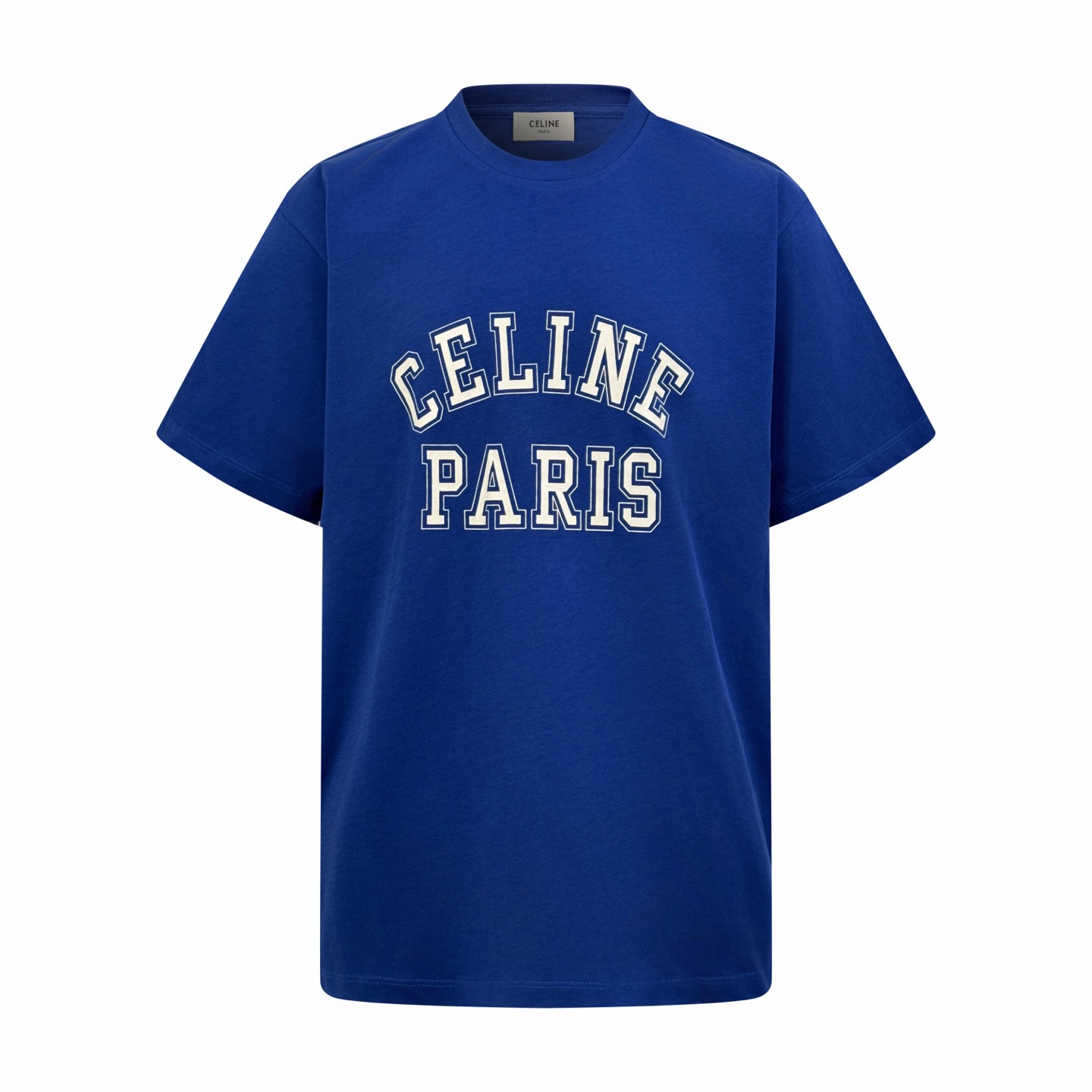Celine Celine 25FW 描边字母短袖蓝色