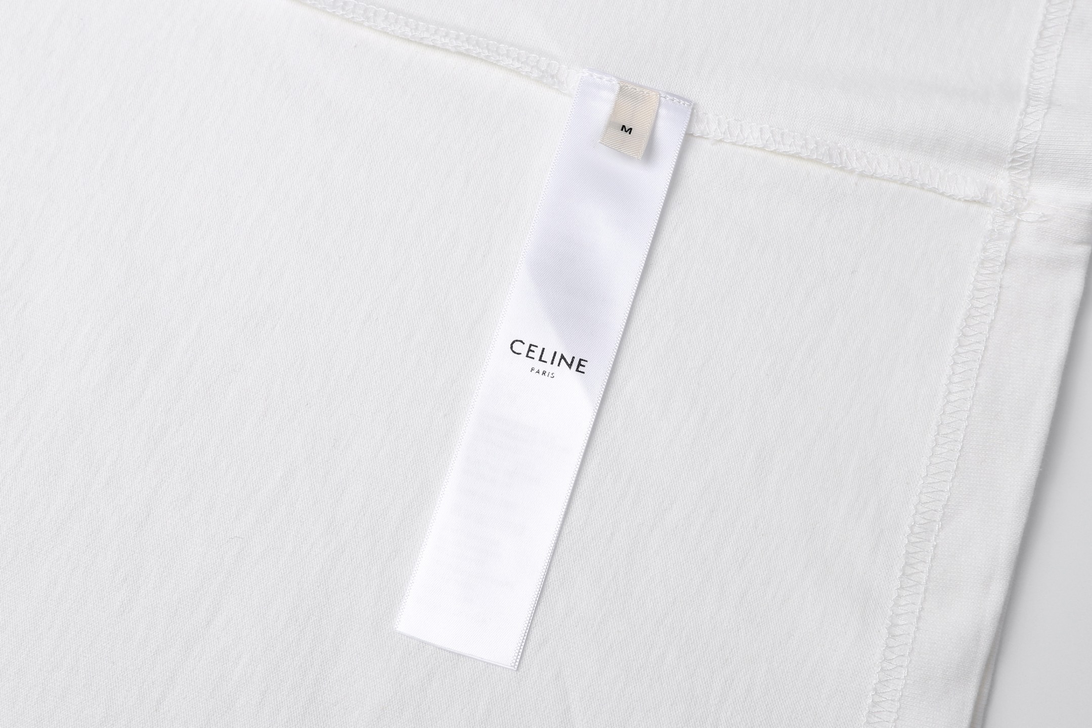 Celine Celine 25FW 植绒印花字母短袖