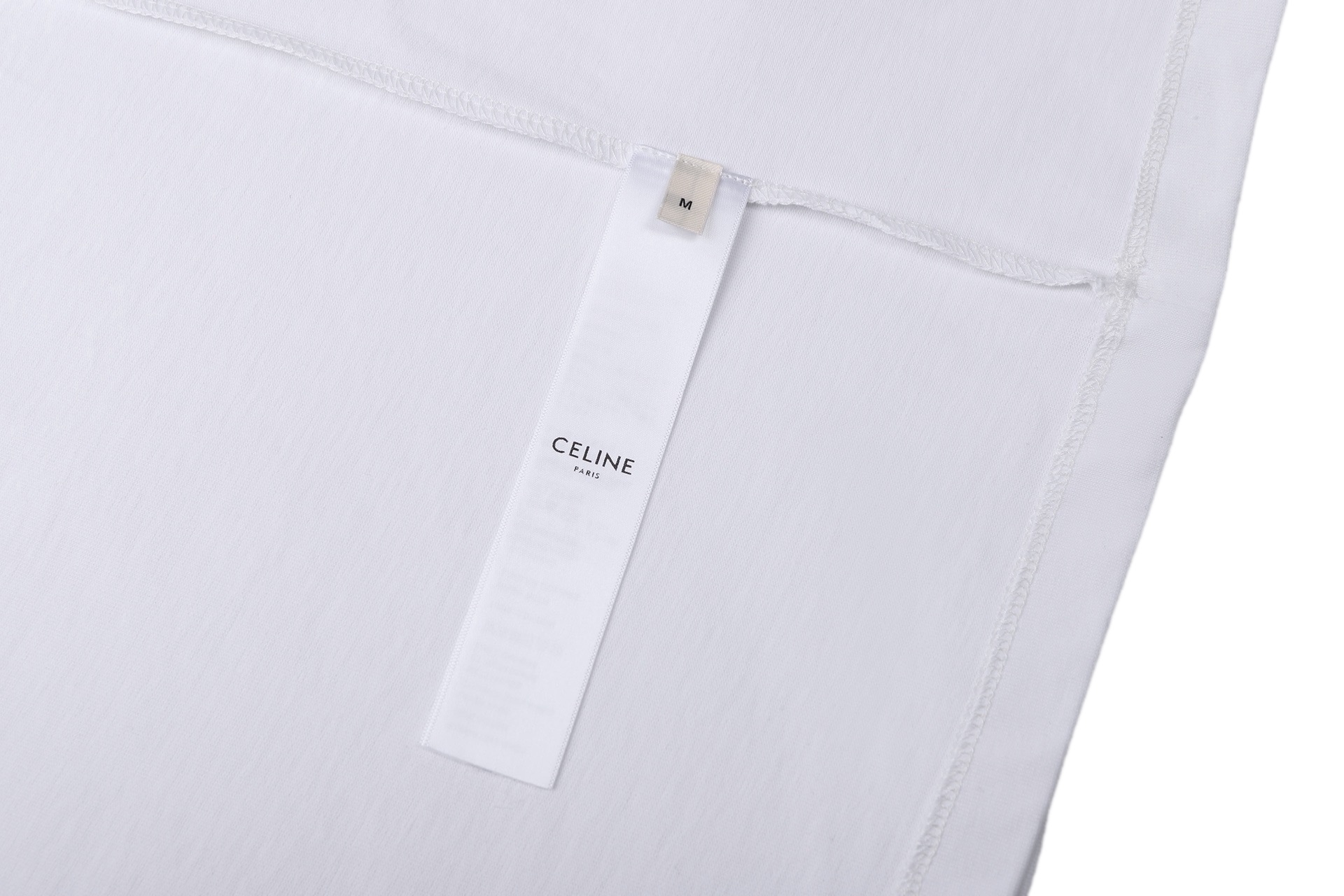 Celine Celine 26SS 凯旋门刺绣短袖白色