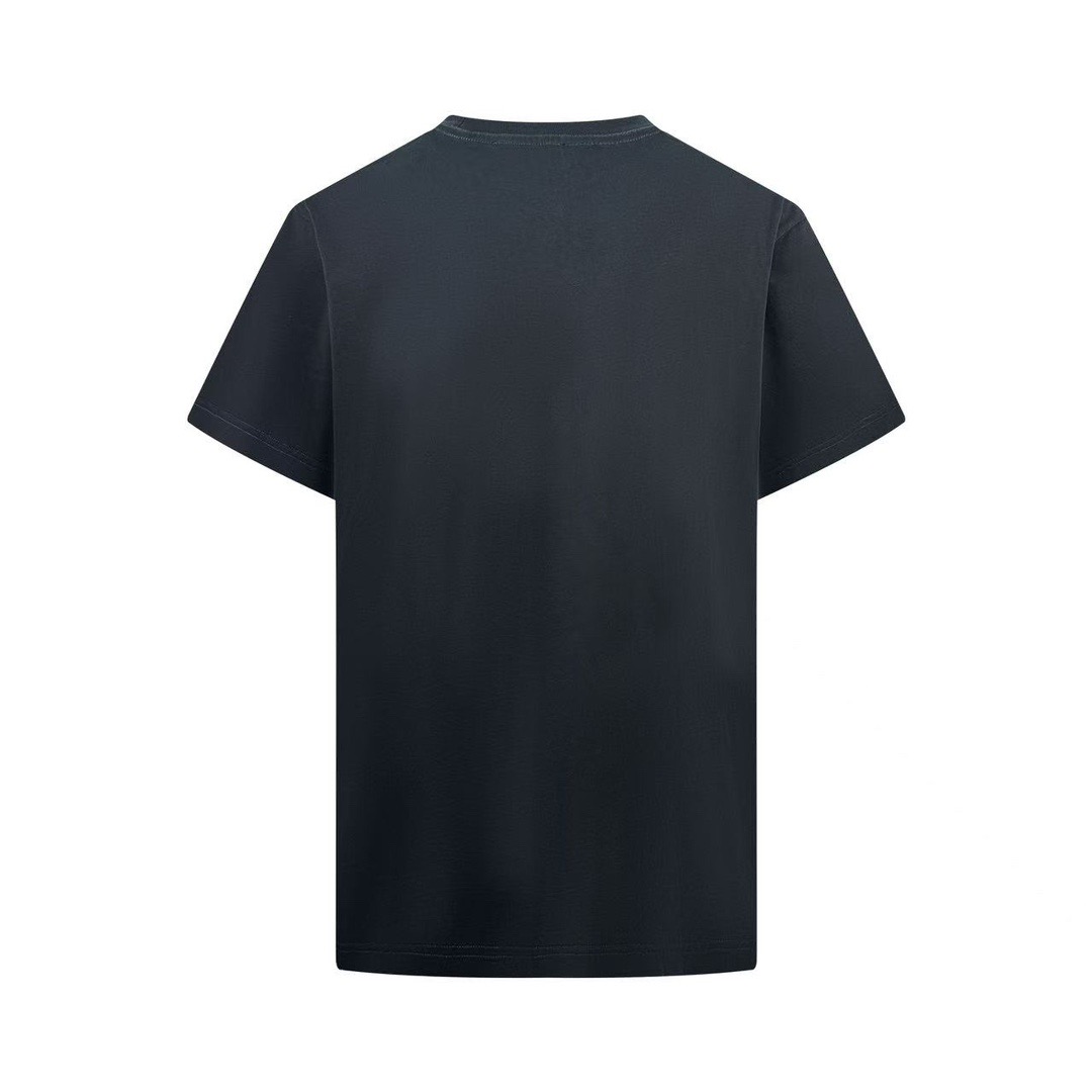 Gucci Guc 25SS 标识刺绣短袖灰色