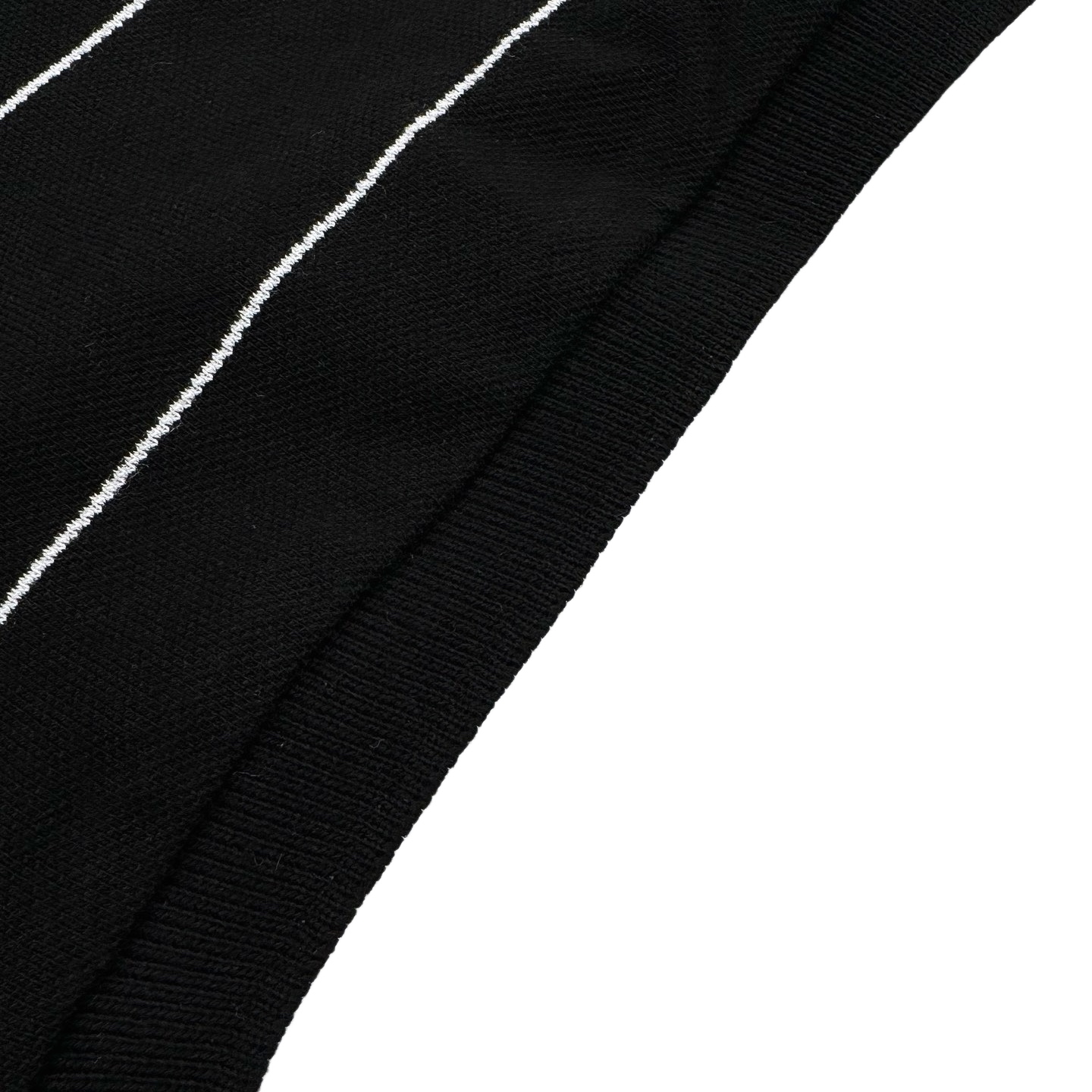 Saint Laurent Saint Laurent 标识刺绣条纹Polo衫