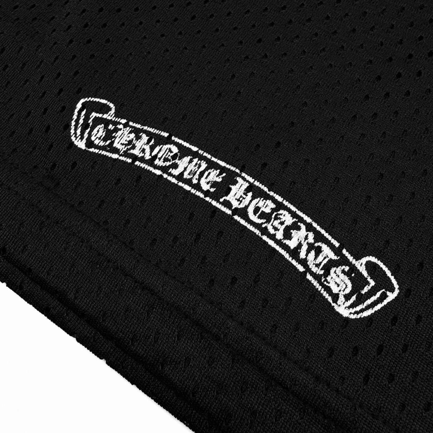 Chrome Hearts CH 克罗心梵文网眼冰球V领短袖