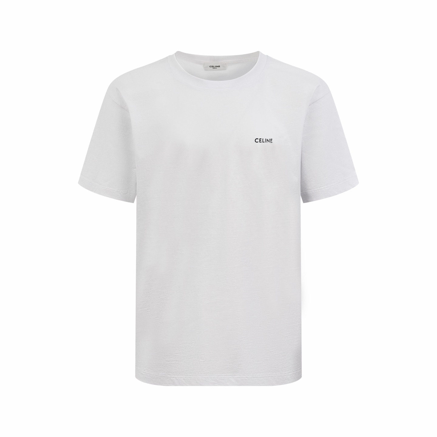 Celine Celine 小字母印花短袖白色