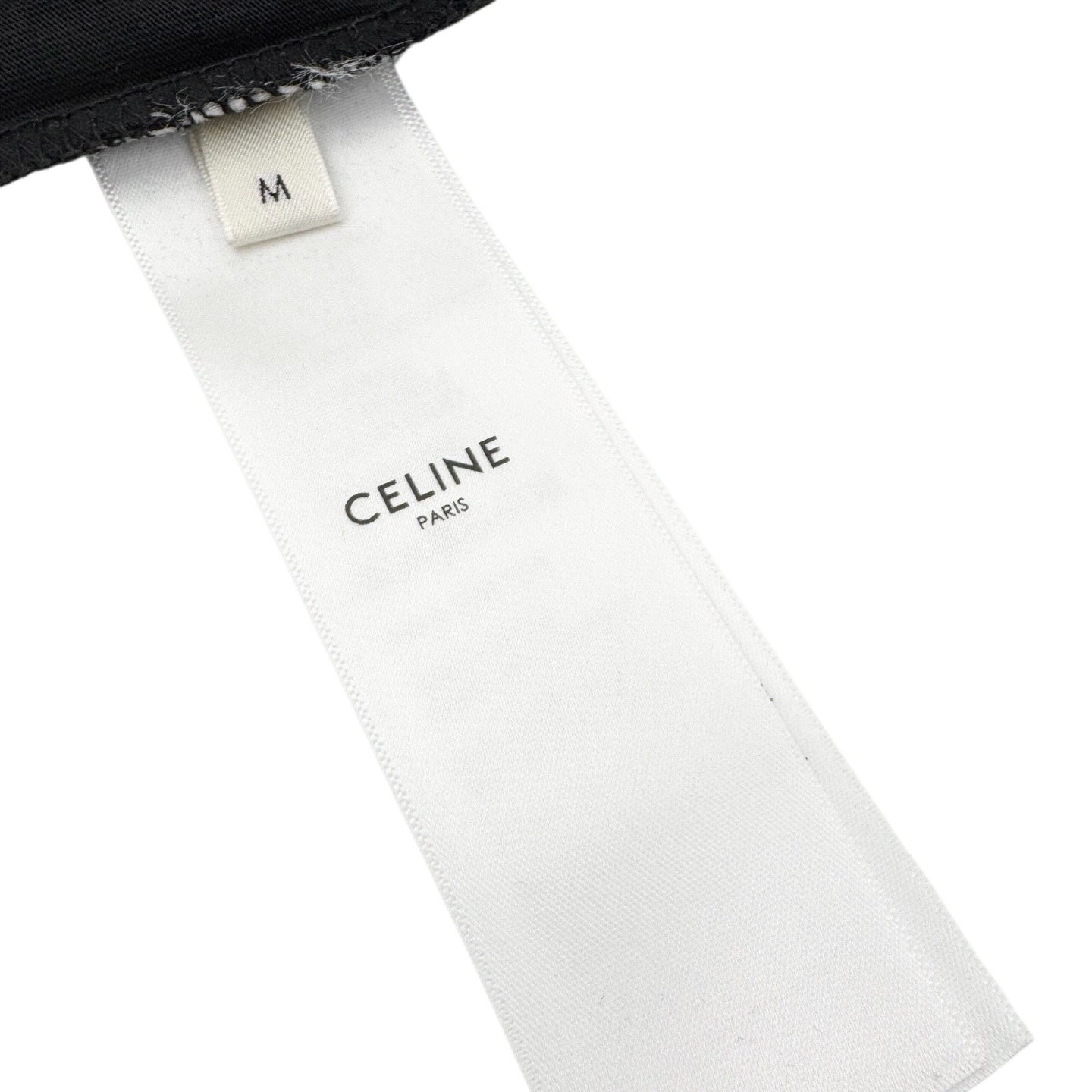 Celine Celine 小字母印花短袖黑色