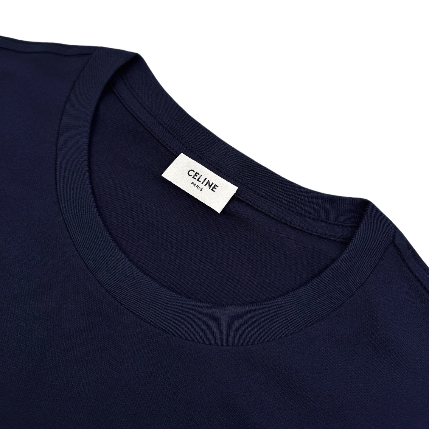 Celine Celine 小字母印花短袖蓝色