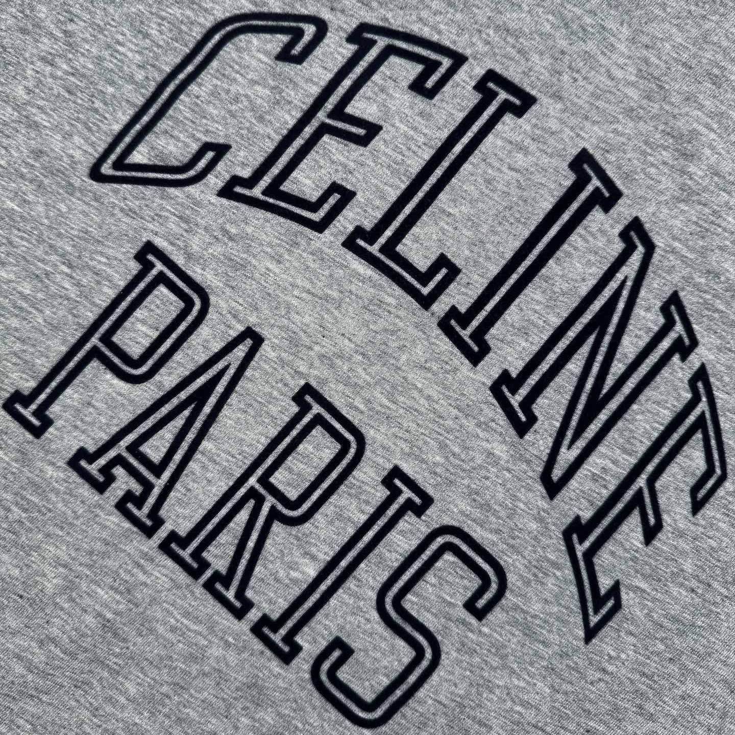 Celine Celine 植绒字母短袖