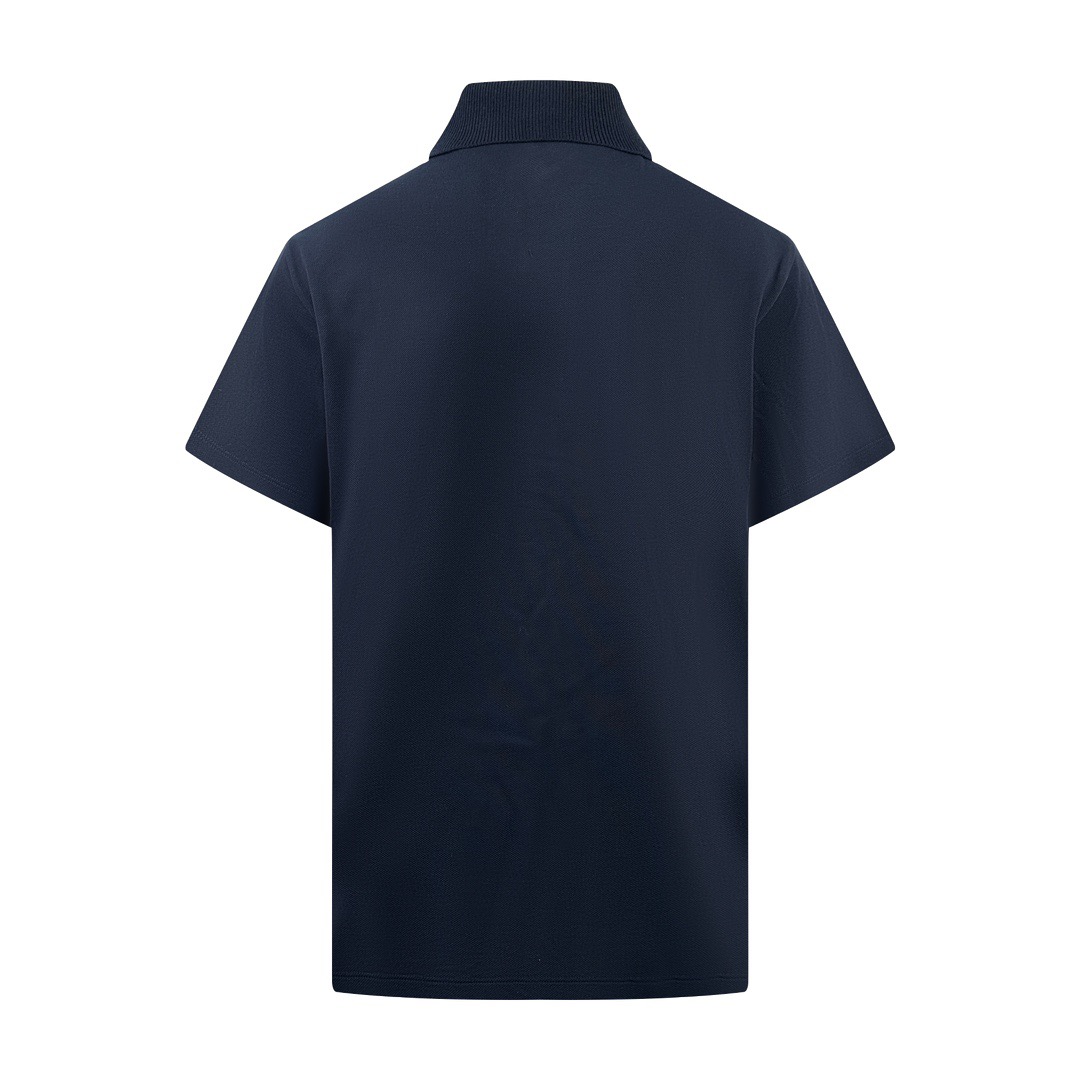 Loewe Loewe 标识刺绣Polo衫蓝色