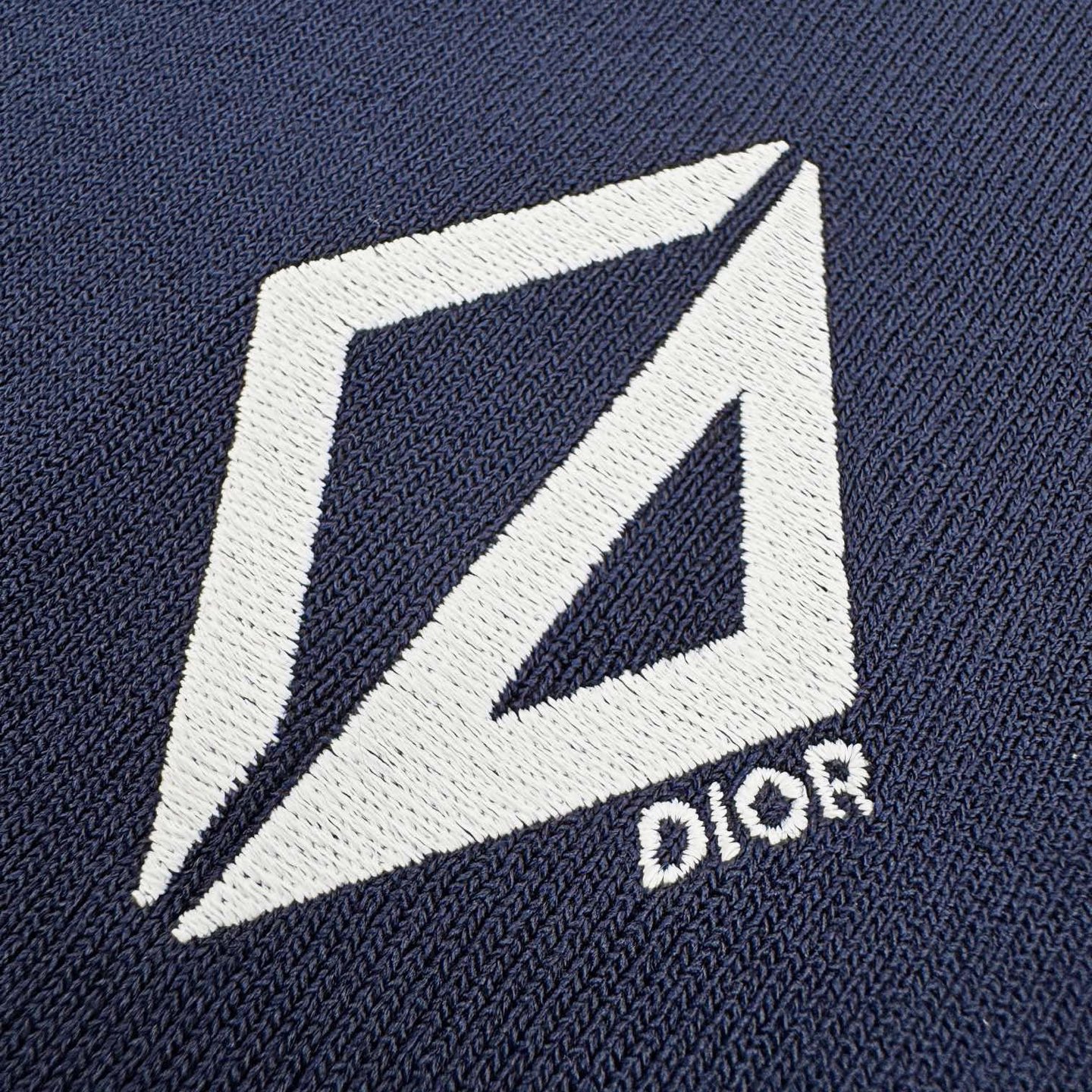 Dior CD Diamond 刺绣针织短袖