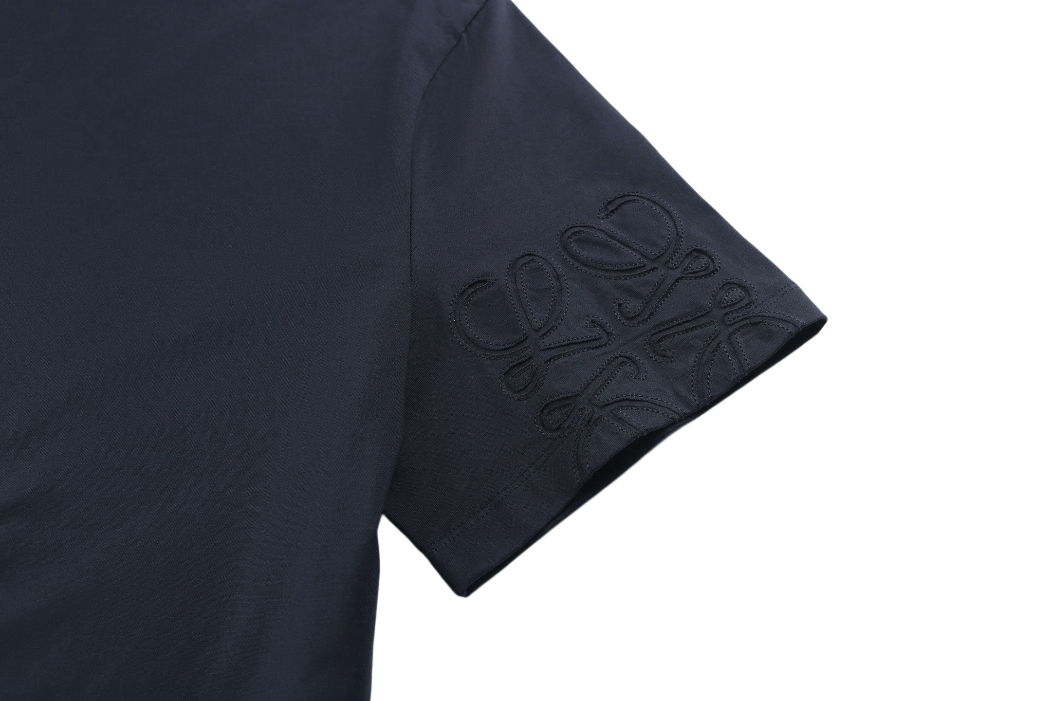 Loewe Loewe Anagram 纯色激光烧花刺绣短袖