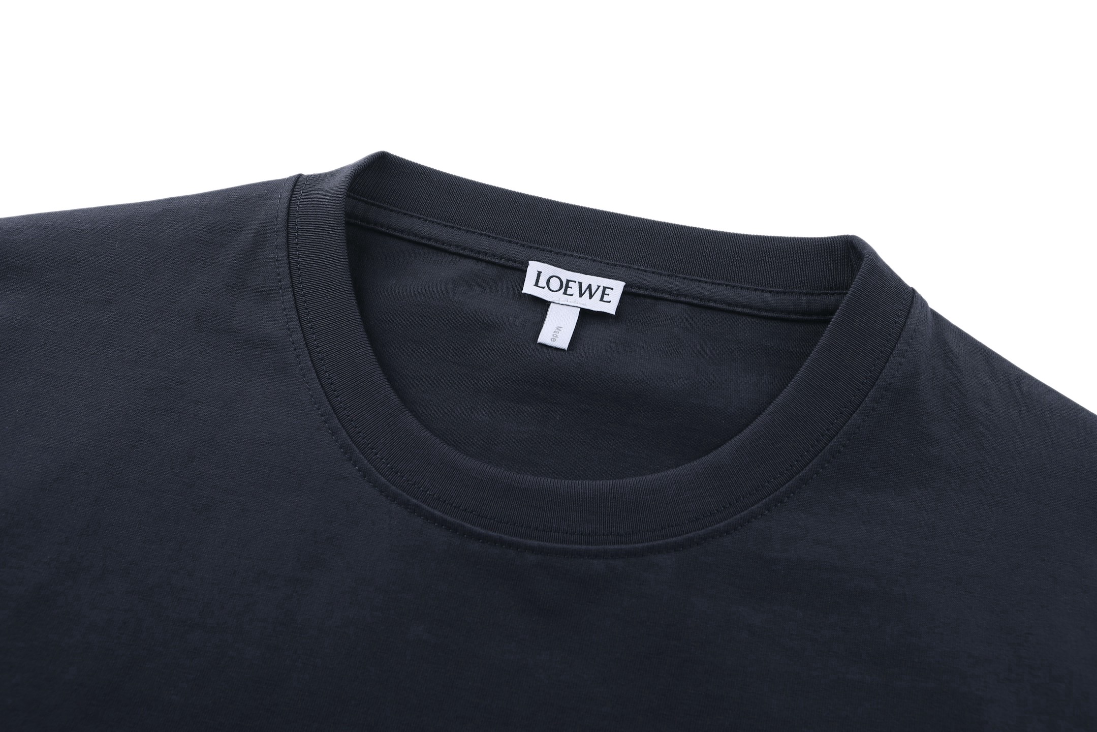 Loewe Loewe Anagram 纯色激光烧花刺绣短袖