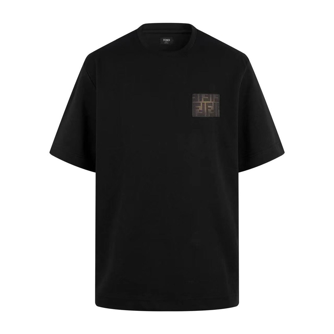 Fendi FD 双F徽标贴牌短袖