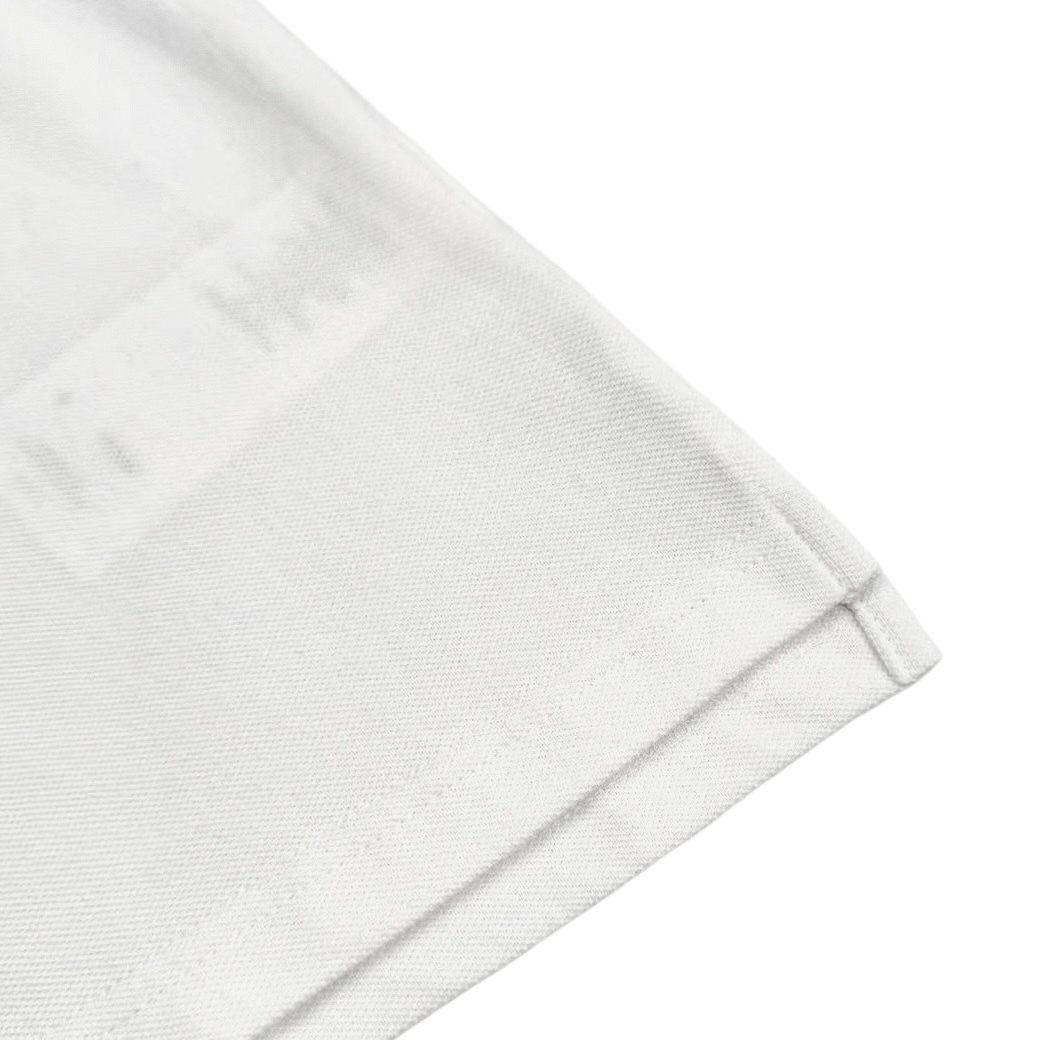 Saint Laurent Saint Laurent 标识刺绣Polo衫白色